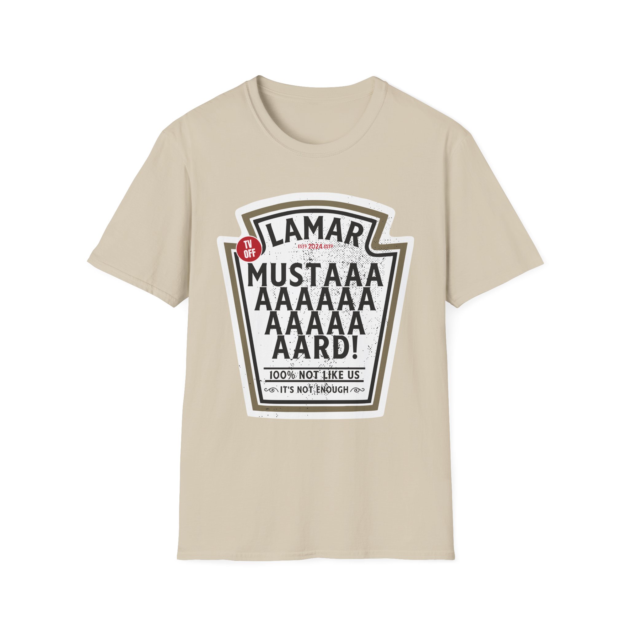 Kendrick Lamar Mustard Tv Off Unisex Softstyle T-Shirt