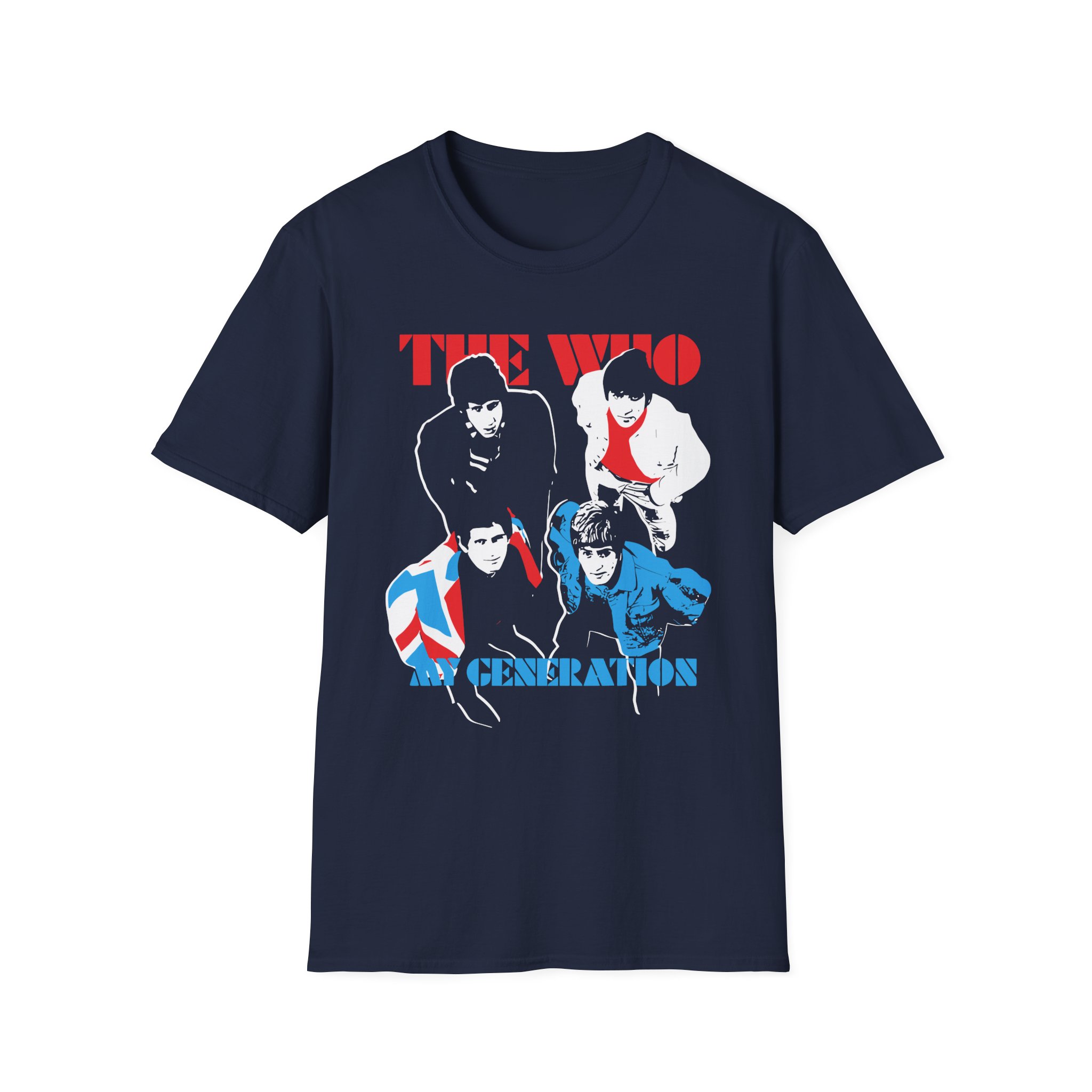TW My Generation Album Cover Unisex Softstyle T-Shirt