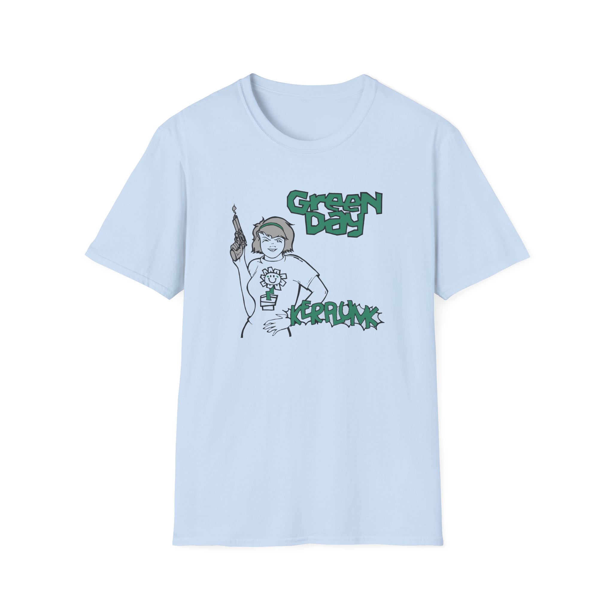 Green Day Kerplunk Baseball Unisex Softstyle T-Shirt