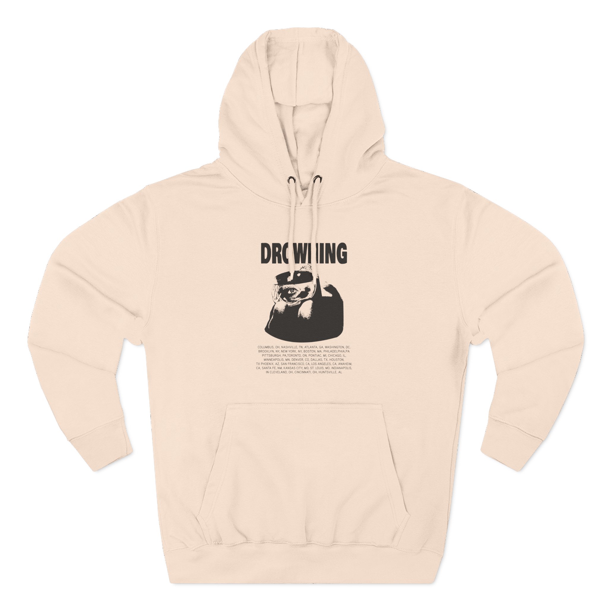 Jessie Murph Drowning Tour Three-Panel Fleece Hoodie
