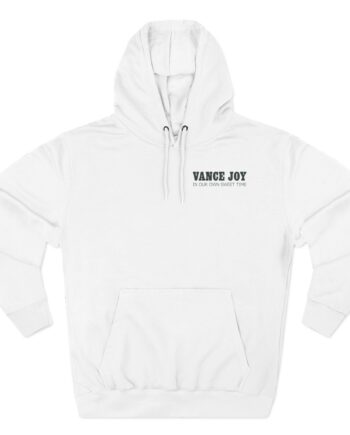 Vance Joy Daisy Emblem Album Three-Panel Fleece Hoodie