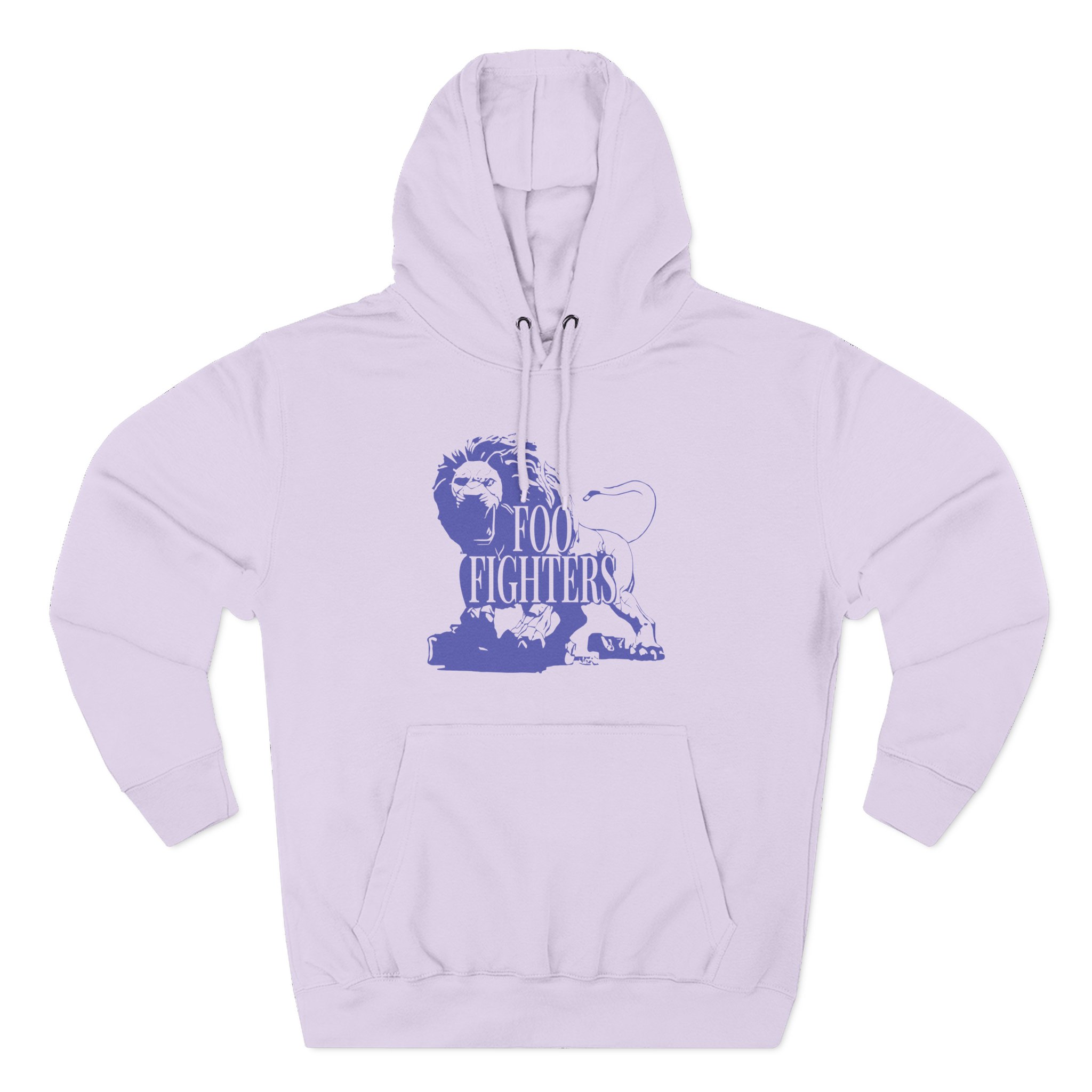 Foo Fighters Ff Lion Three-Panel Fleece Hoodie