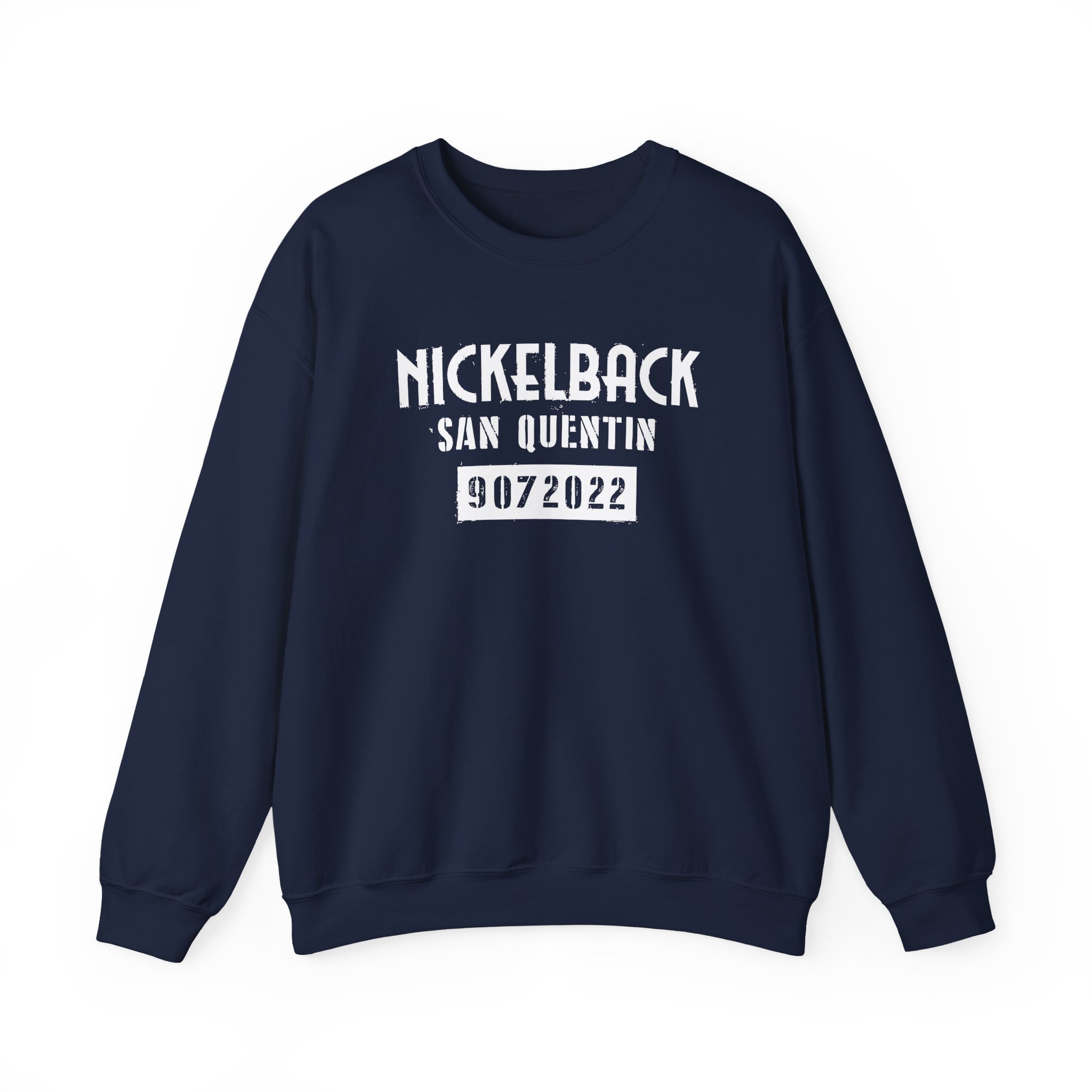 Nickelback San Quentin Unisex Heavy Blendâ„¢ Crewneck Sweatshirt