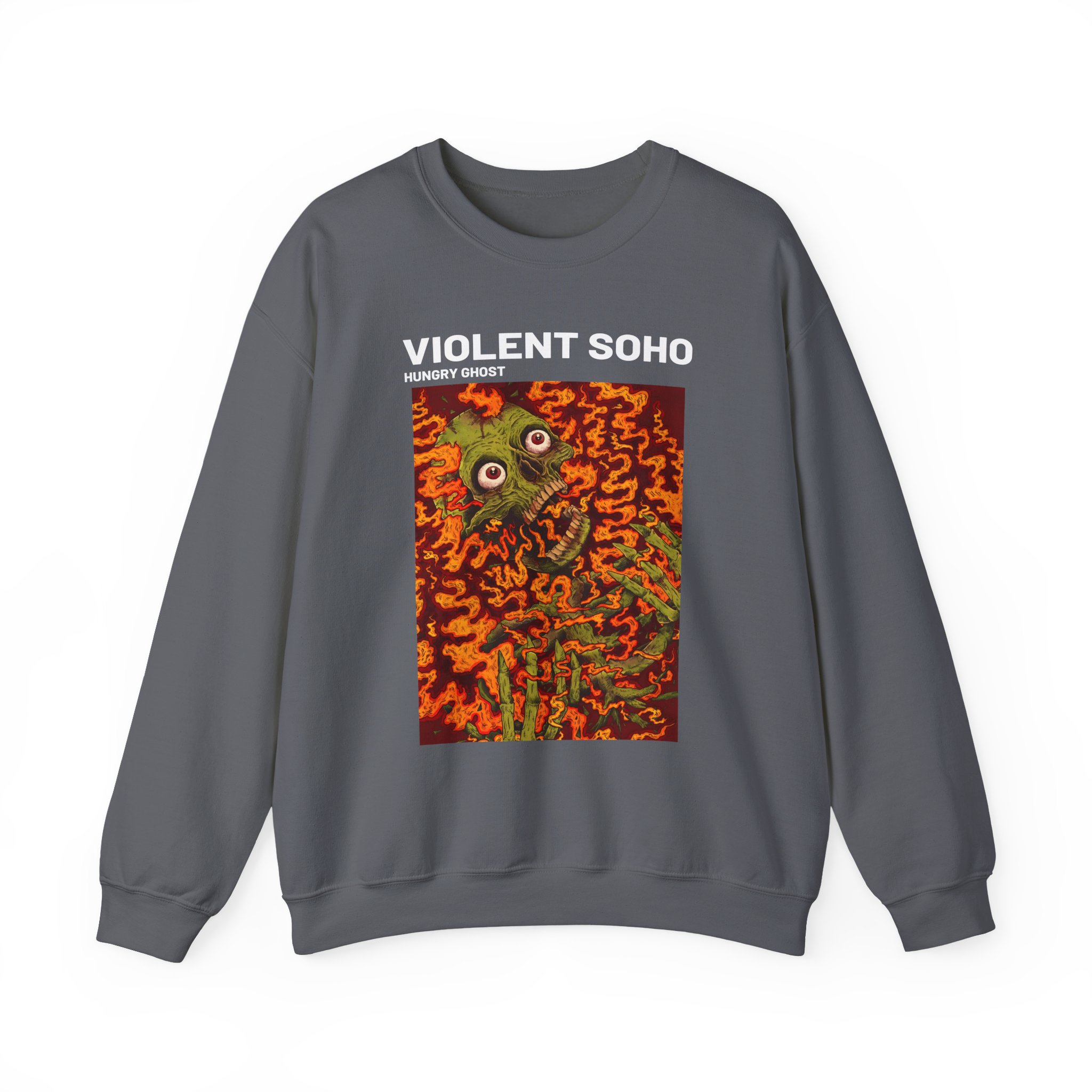 Violent Soho Hungry Ghost Unisex Heavy Blendâ„¢ Crewneck Sweatshirt