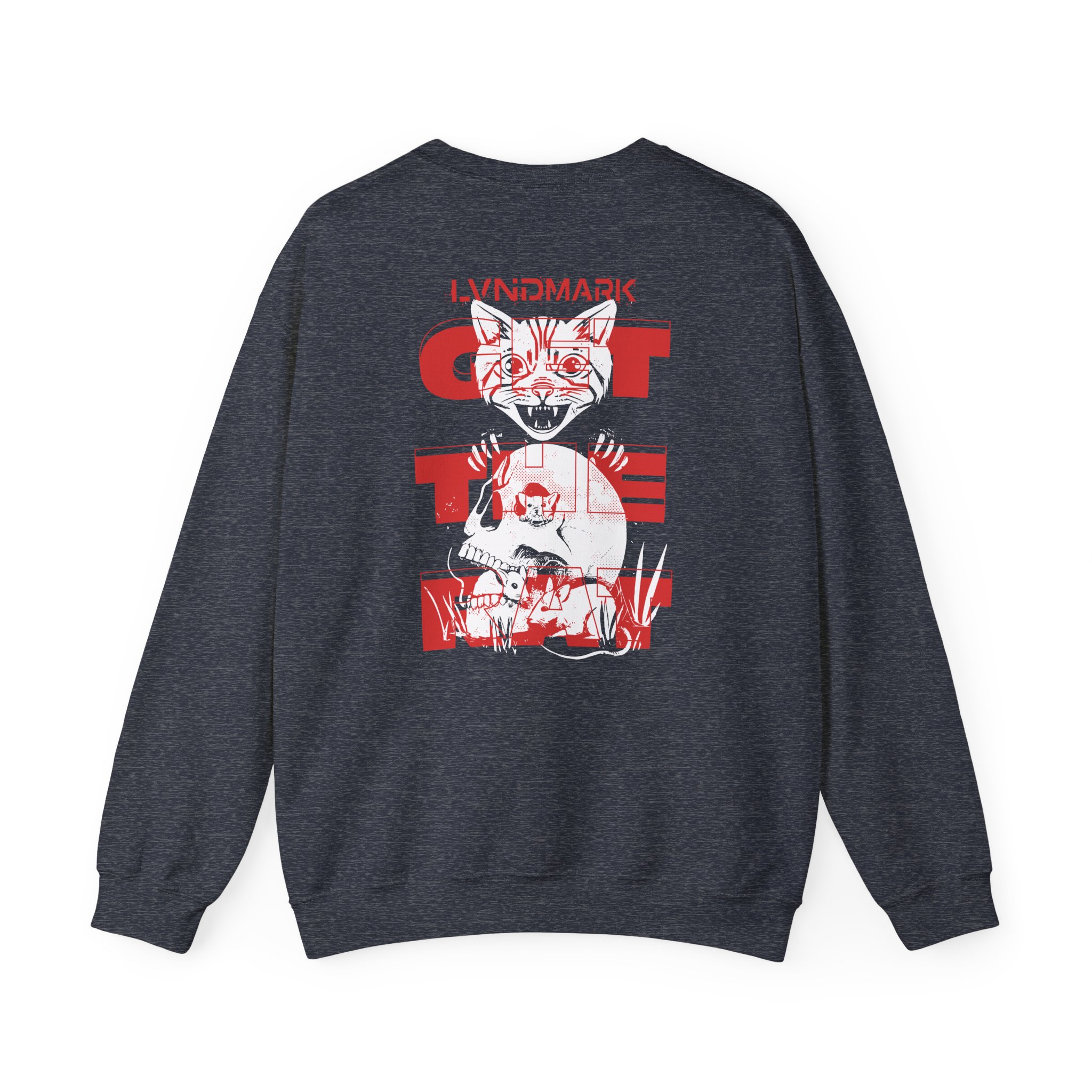 Lvndmark Get The Rat Unisex Heavy Blendâ„¢ Crewneck Sweatshirt