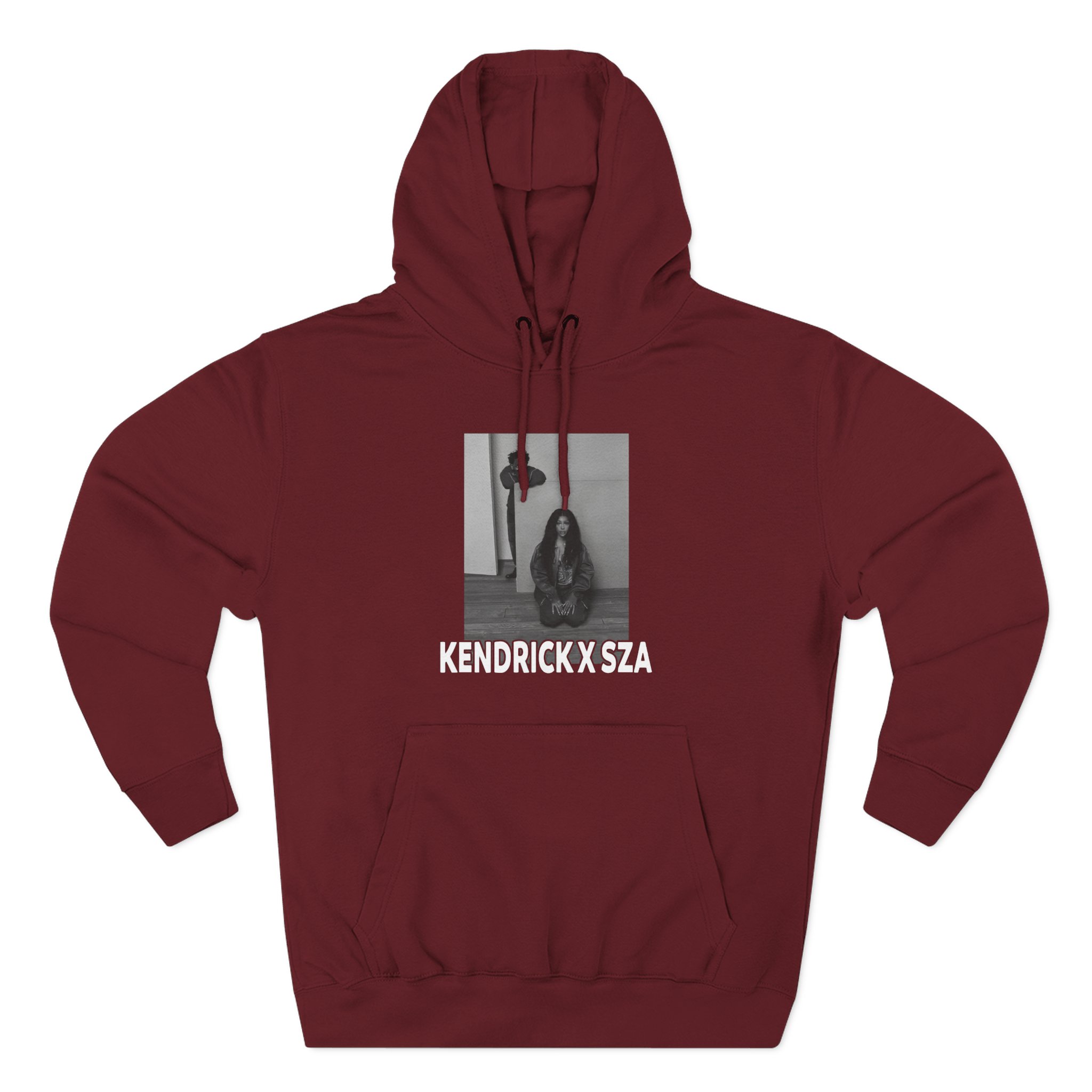 Kendrick Lamar Sza 2025 Tour Three-Panel Fleece Hoodie