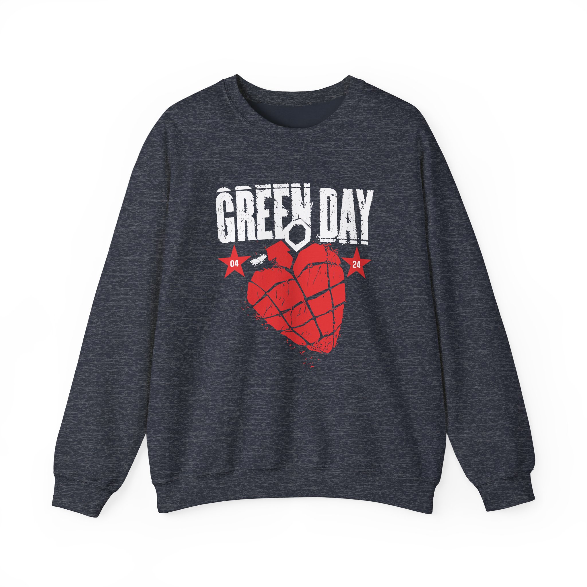 Green Day 20 Years of Idiot Unisex Heavy Blendâ„¢ Crewneck Sweatshirt