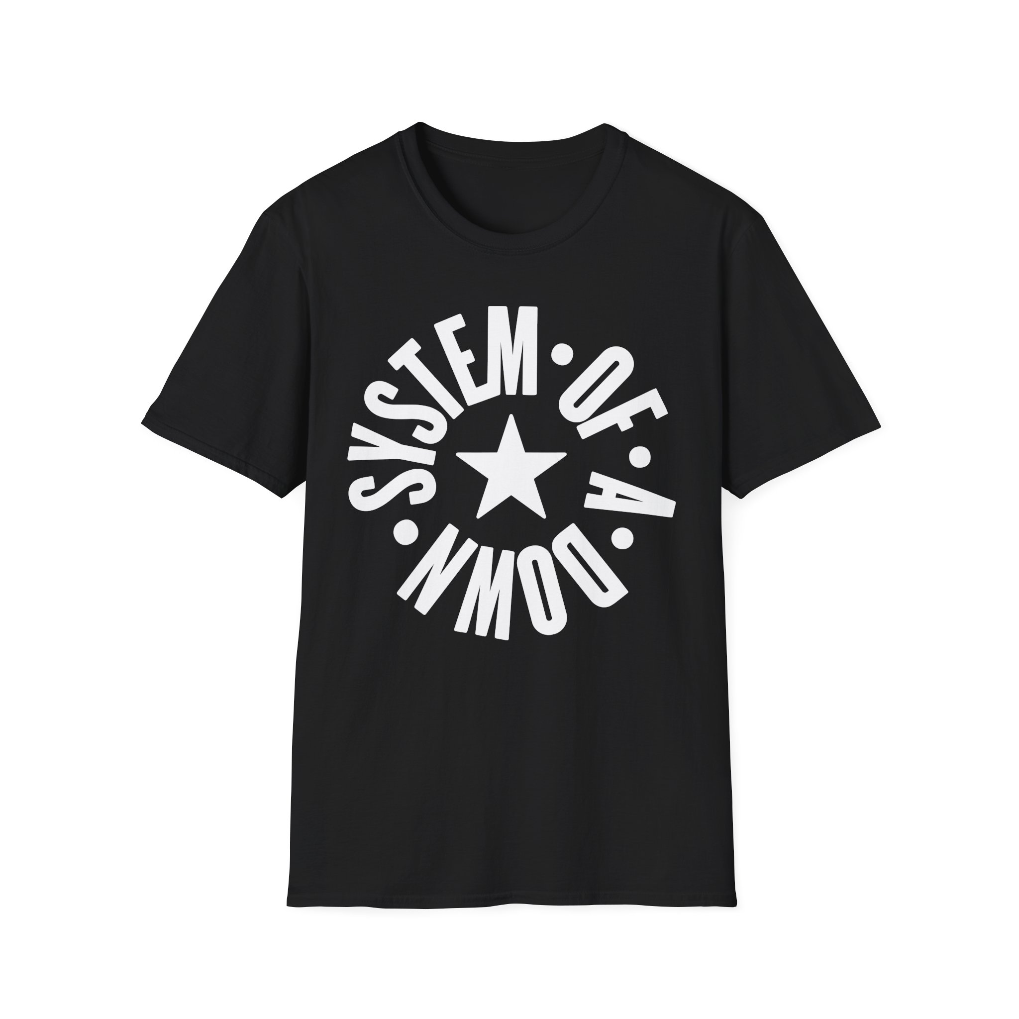 System of a Down Full Circle Logo Kids Unisex Softstyle T-Shirt