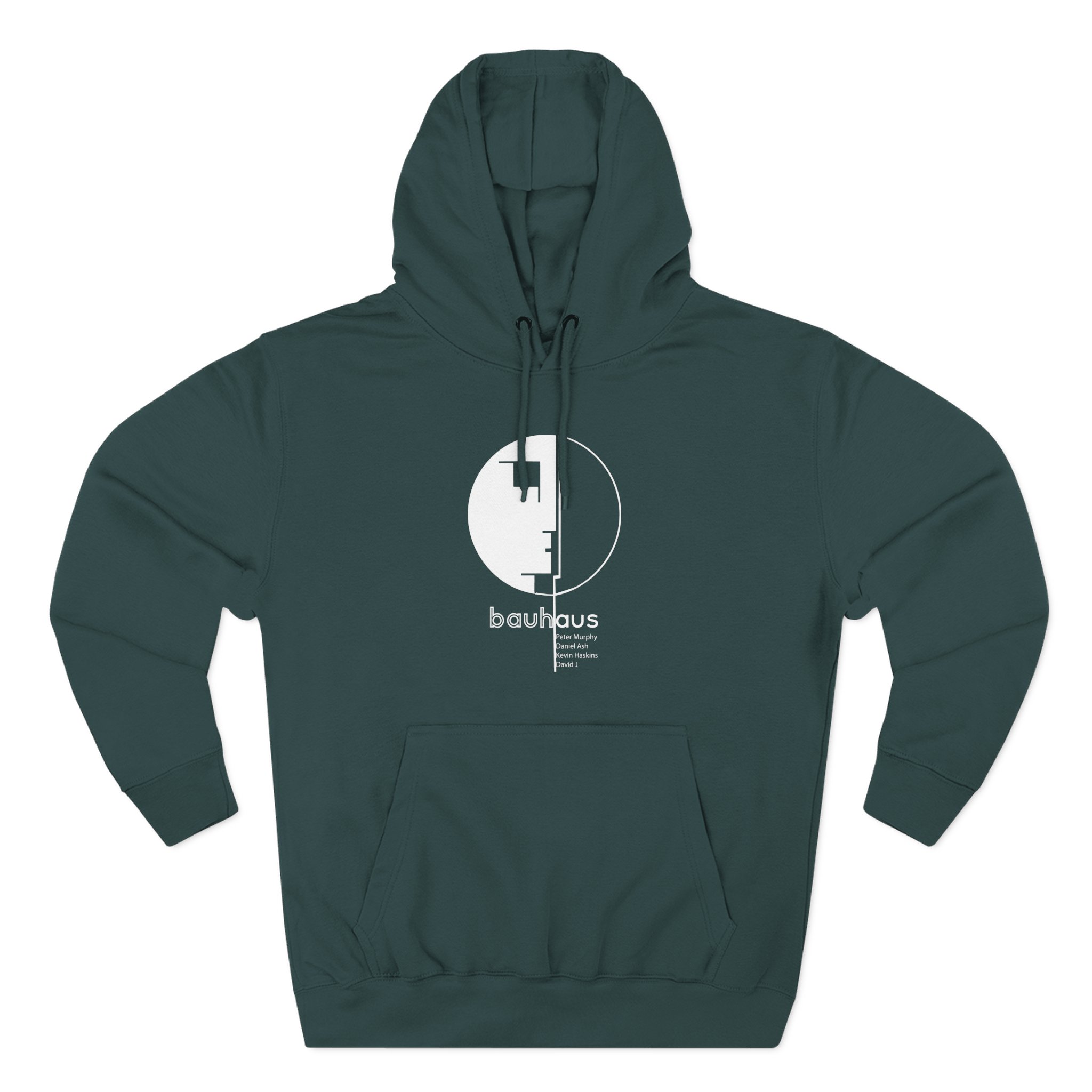 Bauhaus Three-Panel Fleece Hoodie