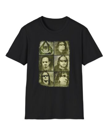 Overkill Faces Unisex Softstyle T-Shirt