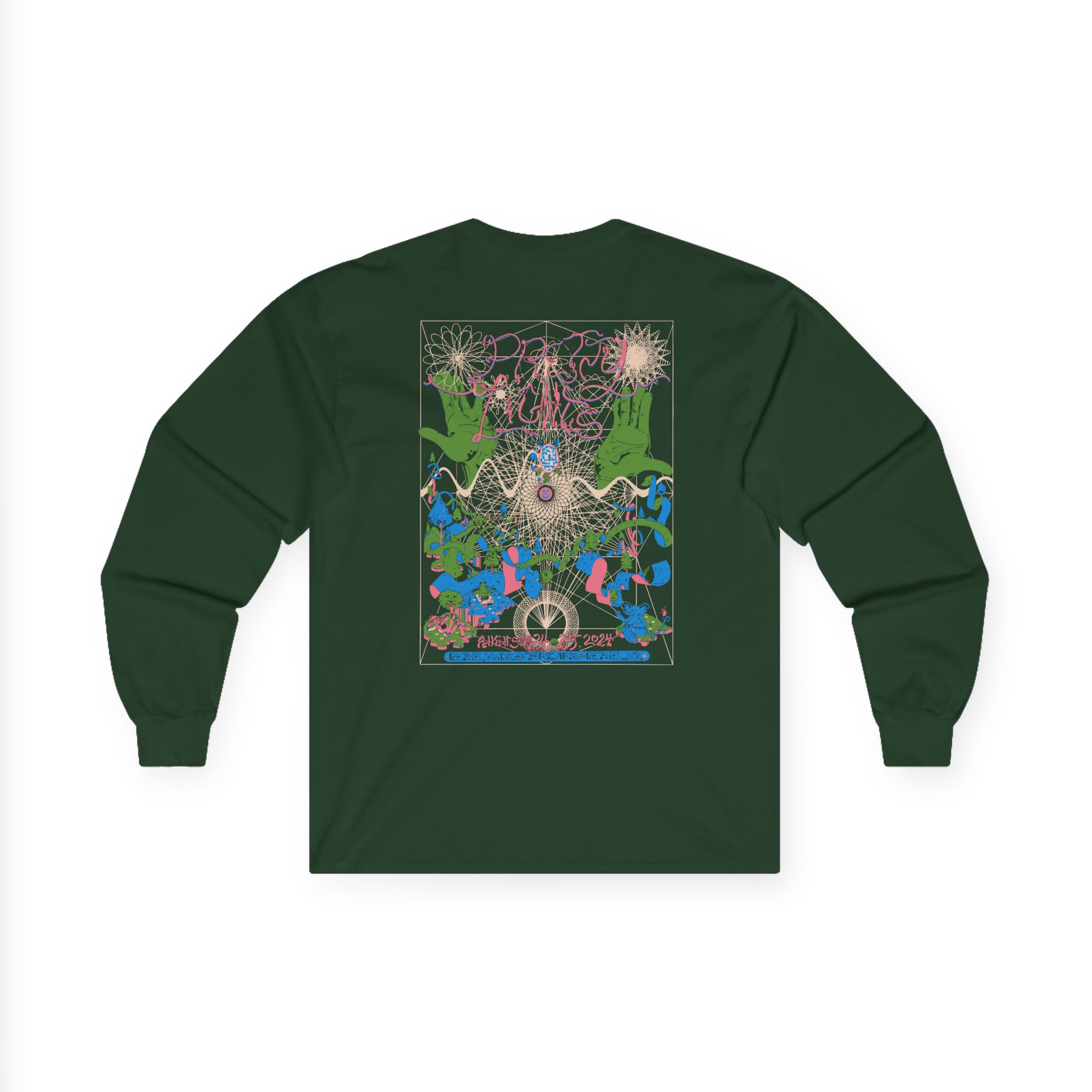 Pretty Lights Bethel Woods Unisex Ultra Cotton Long Sleeve Tee