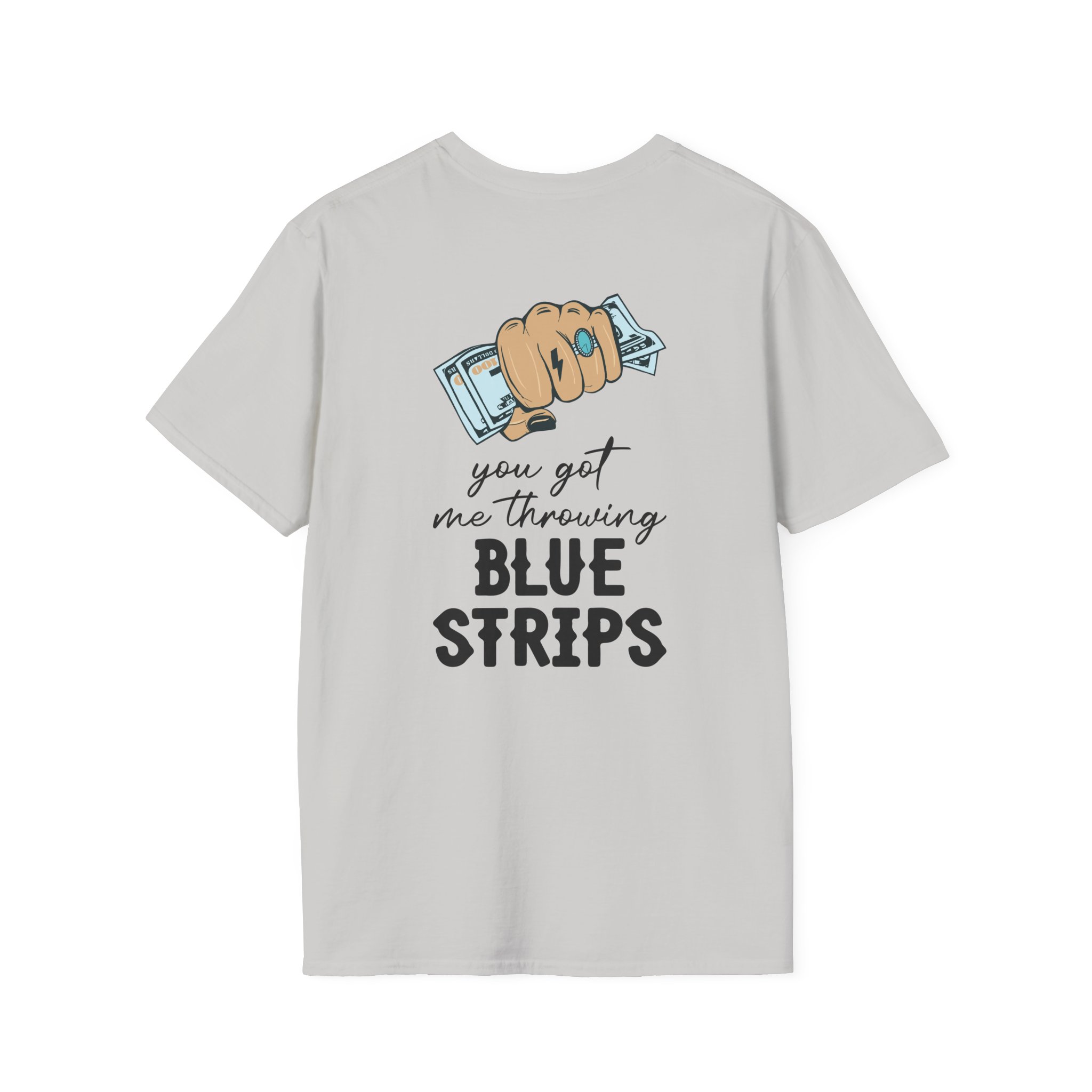 Jessie Murph Blue Strips Unisex Softstyle T-Shirt