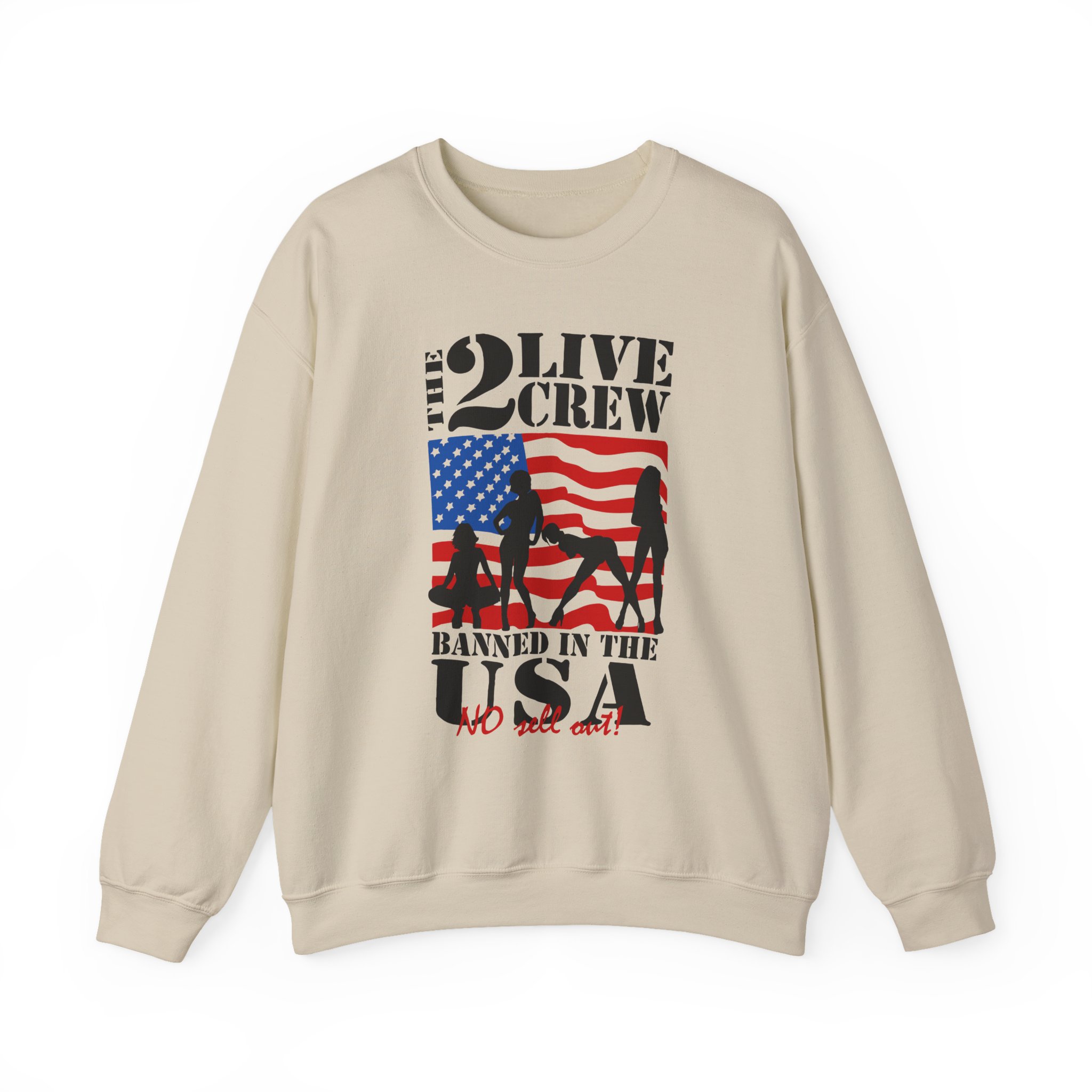 2 Live Crew The Banned in the Usa Unisex Heavy Blendâ„¢ Crewneck Sweatshirt