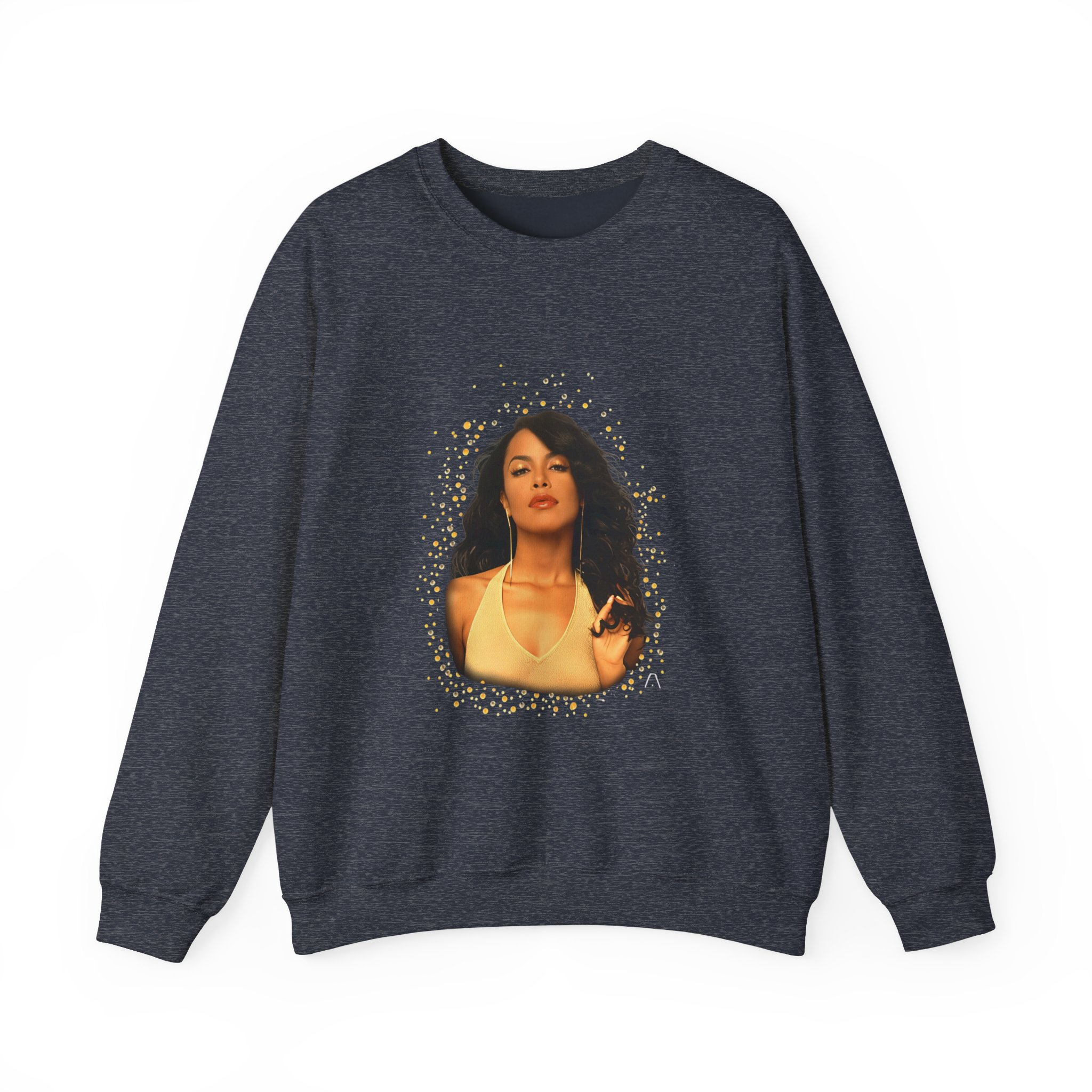 Aaliyah Self Titled Portrait Unisex Heavy Blendâ„¢ Crewneck Sweatshirt