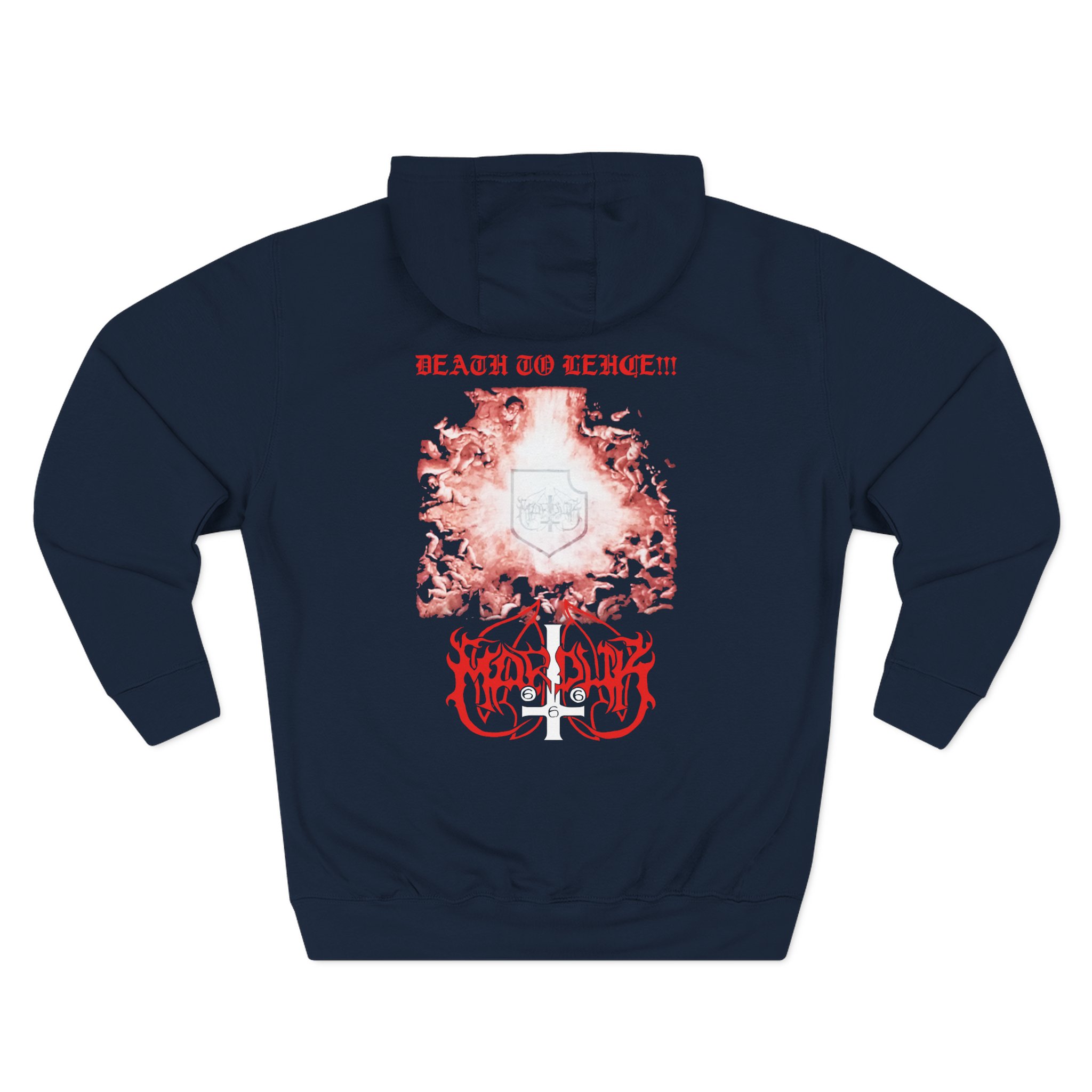 Marduk Heaven Shall Burn Three-Panel Fleece Hoodie