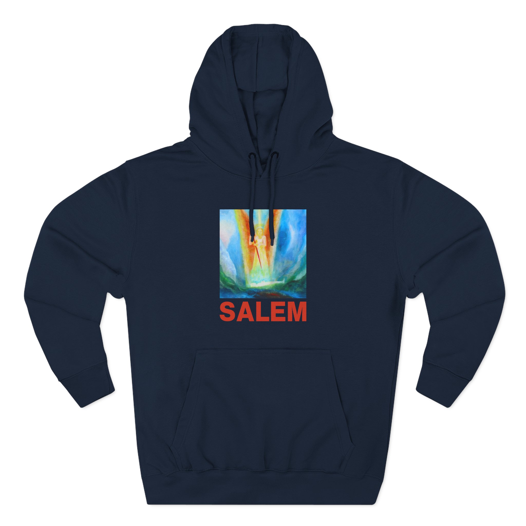 Salem Fires in Heaven Three-Panel Fleece Hoodie