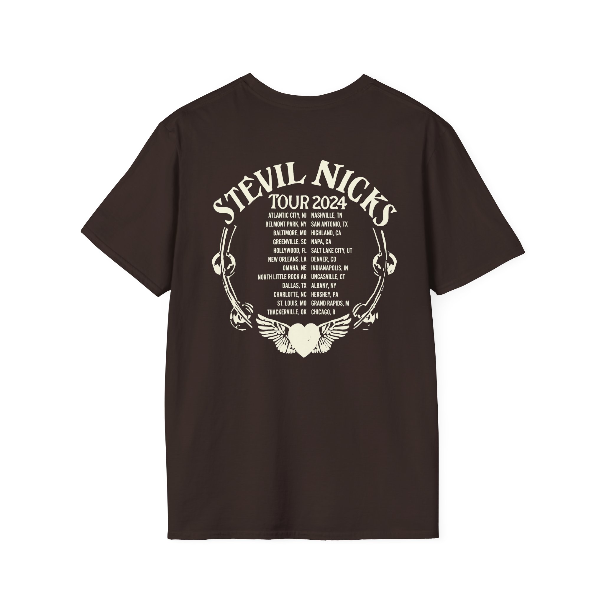 Stevie Nicks Tour Unisex Softstyle T-Shirt