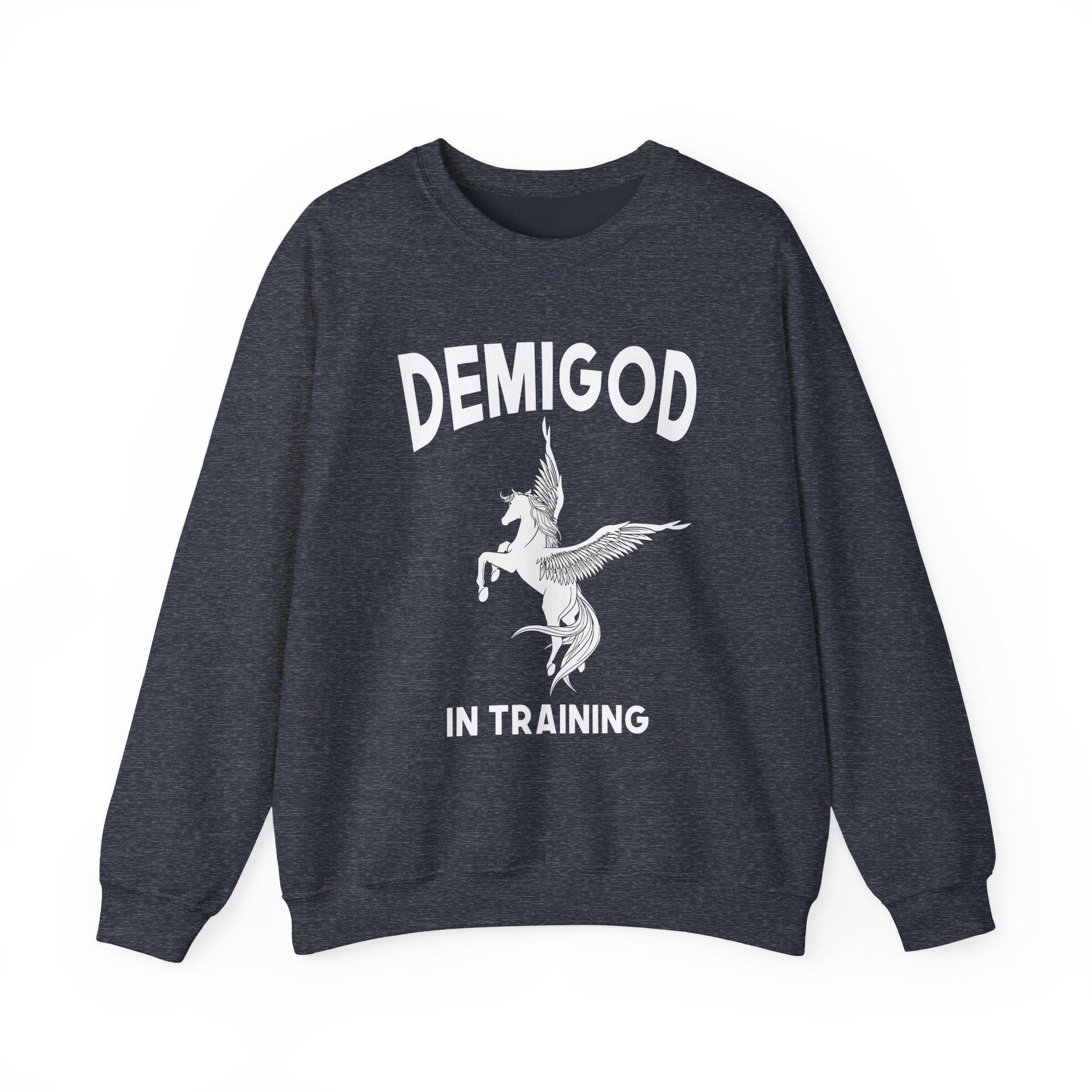 Percy Jackson Demigod in Training Unisex Heavy Blendâ„¢ Crewneck Sweatshirt