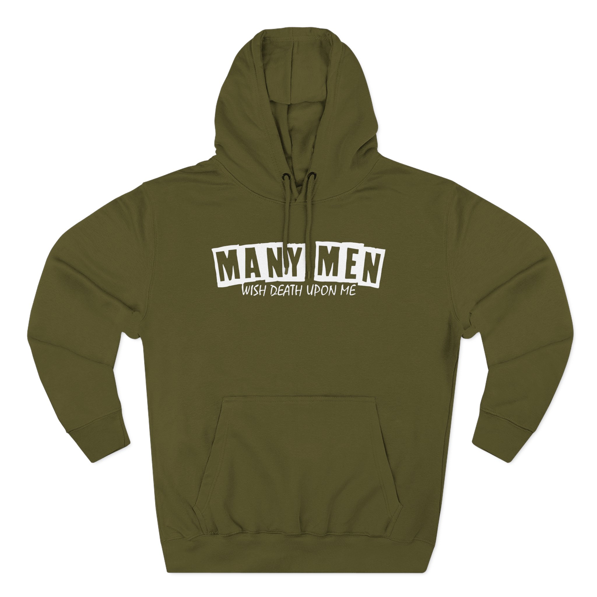 G-unit 50 Cent Many Men Wish Death Upon Me Three-Panel Fleece Hoodie