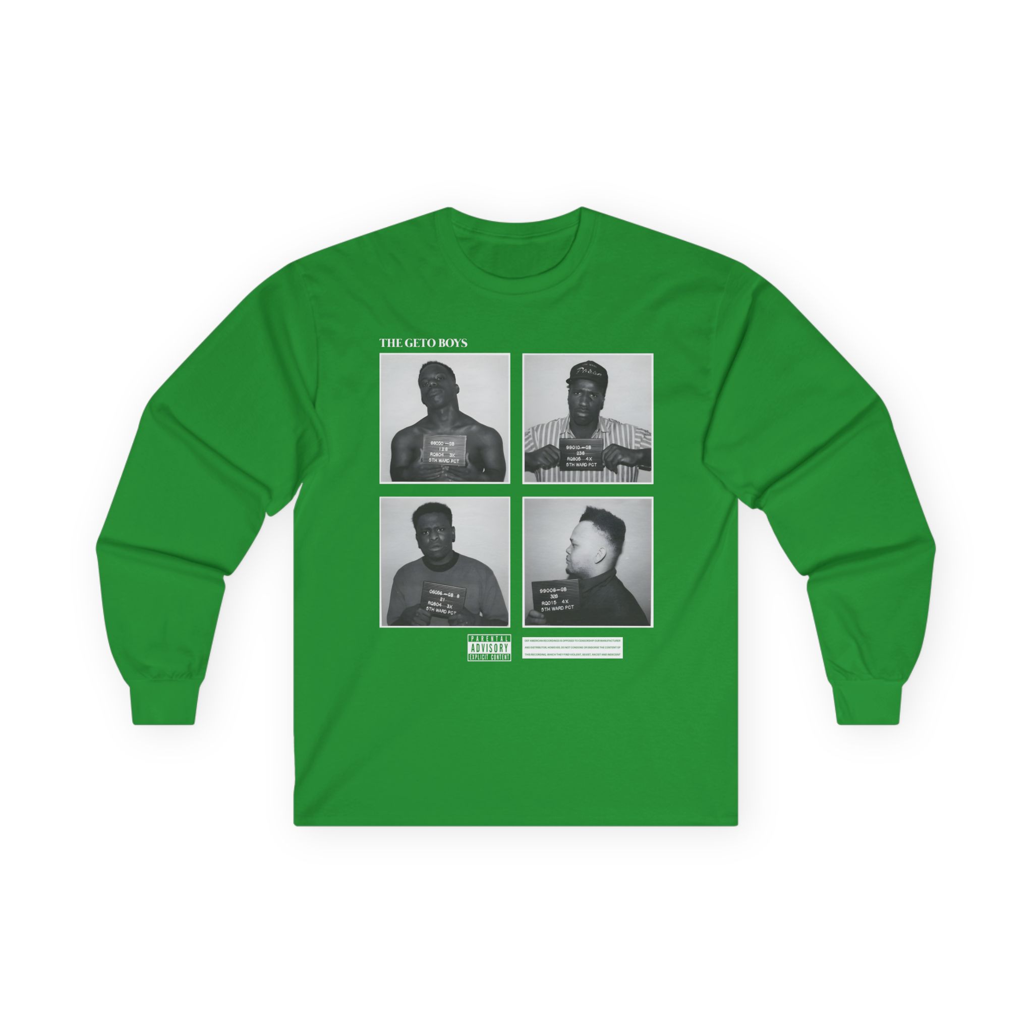 Geto Boys Unisex Ultra Cotton Long Sleeve Tee