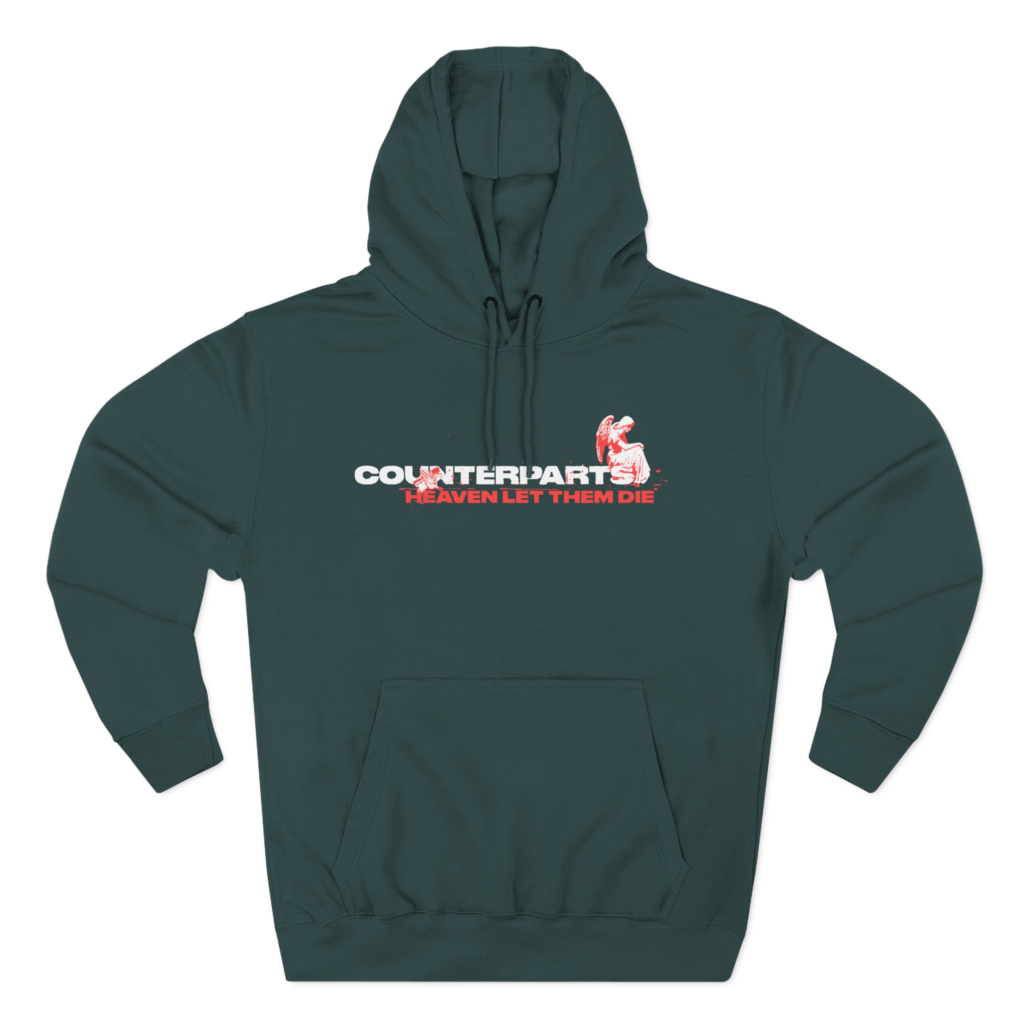 Counterparts Three-Panel Fleece Hoodie