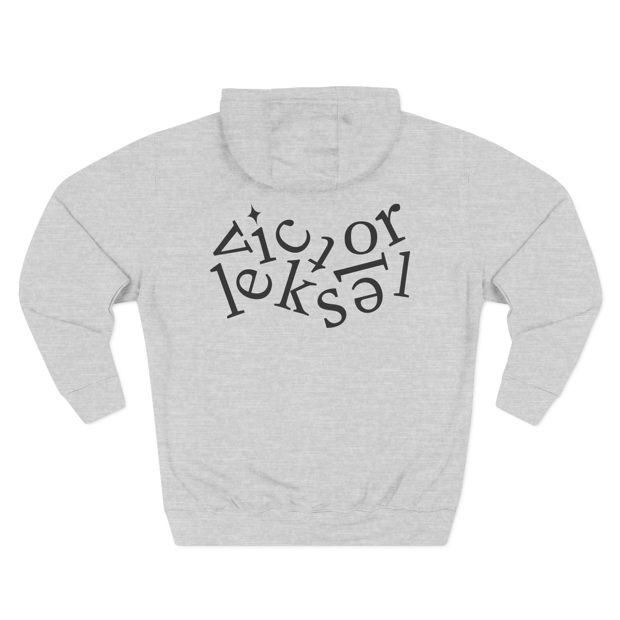 Victor Leksell Three-Panel Fleece Hoodie