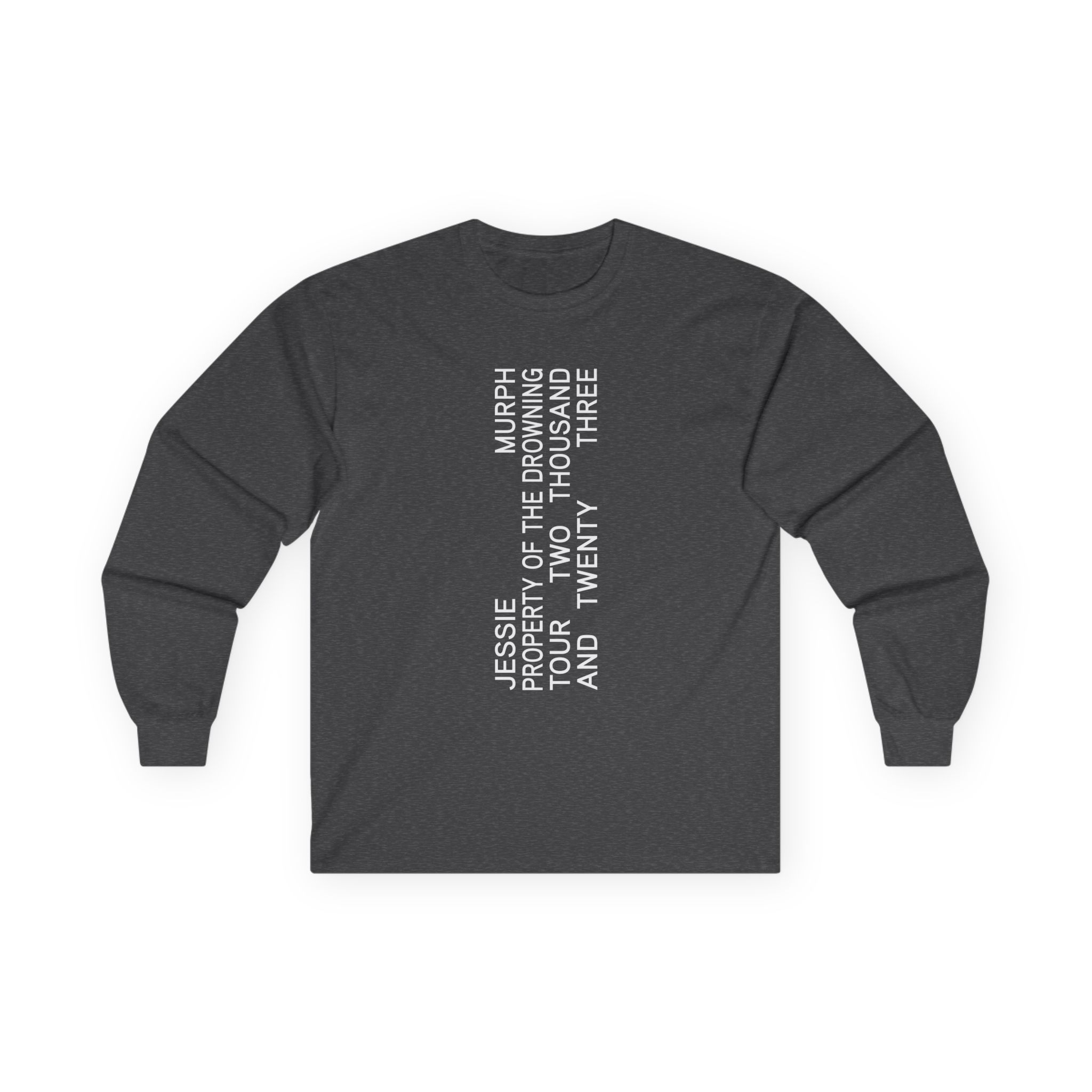 Jessie Murph Property of the Drowning Tour Unisex Ultra Cotton Long Sleeve Tee