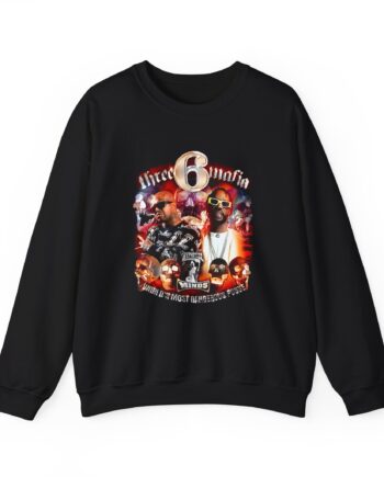 Three 6 Mafia Side 2 Side Unisex Heavy Blend™ Crewneck Sweatshirt