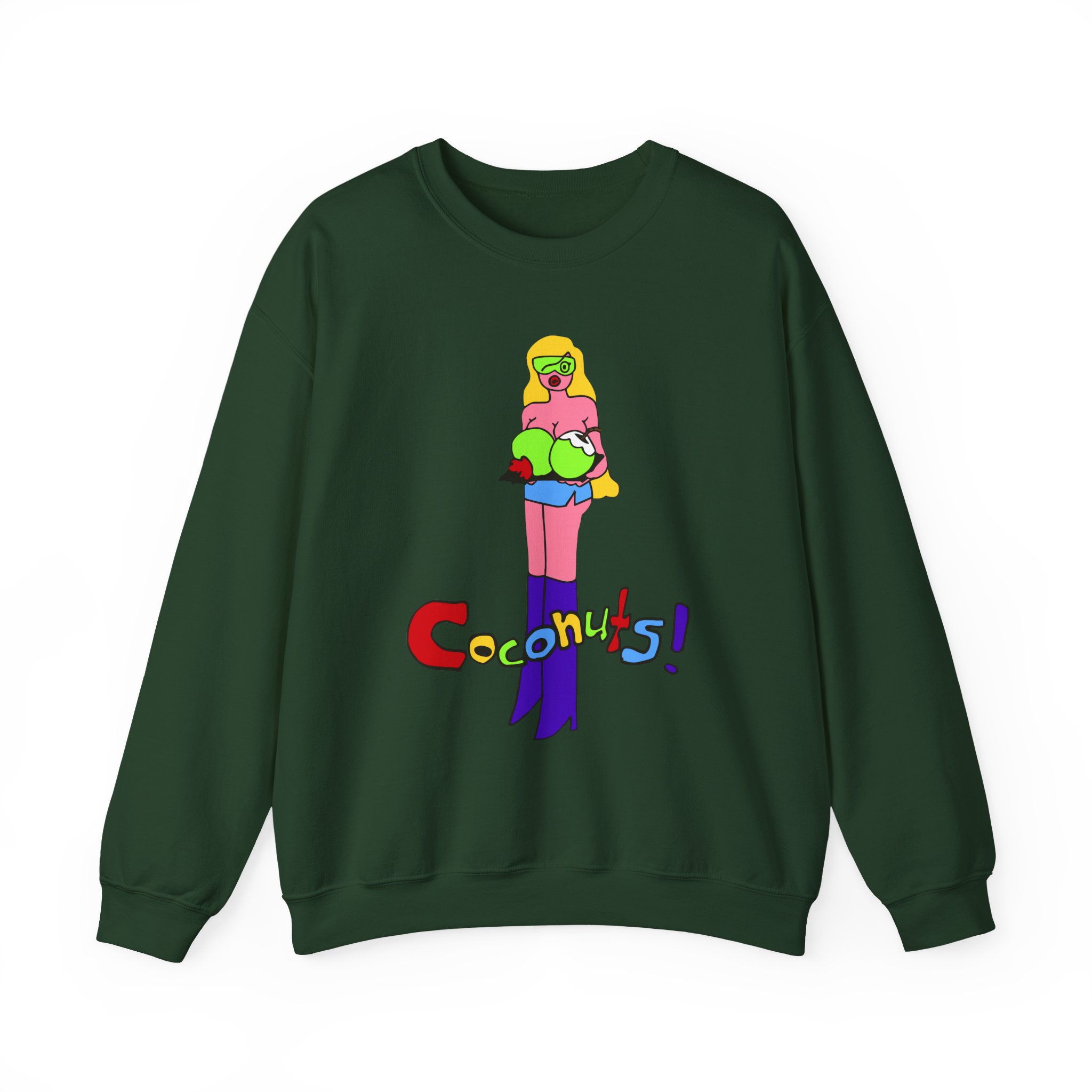Kim Petras Coconuts Unisex Heavy Blendâ„¢ Crewneck Sweatshirt