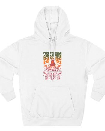 Jefferson Airplane Psychedelic Three-Panel Fleece Hoodie
