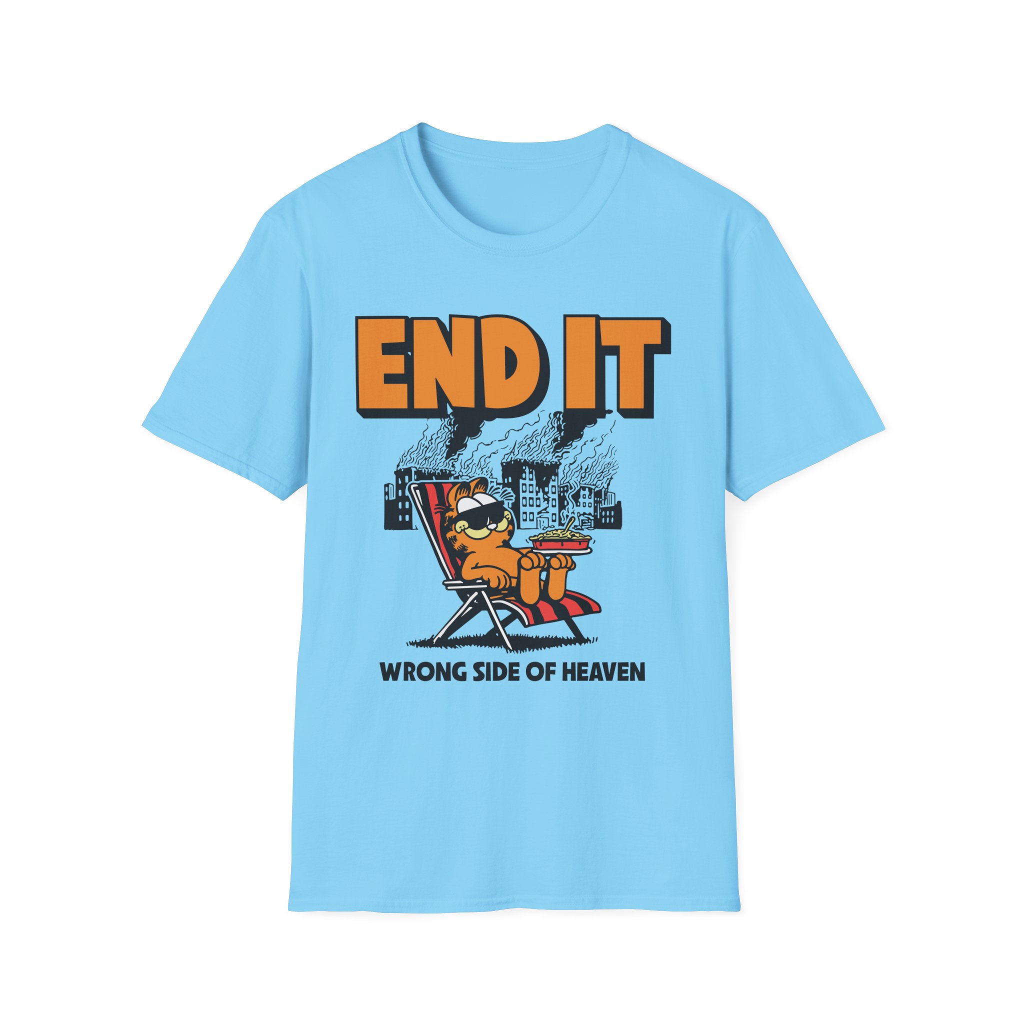 End It Garfield Unisex Softstyle T-Shirt