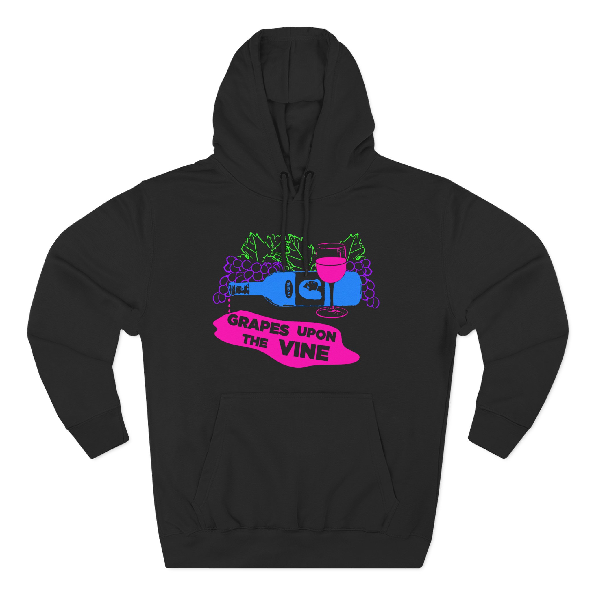Tv Girl Spill Three-Panel Fleece Hoodie