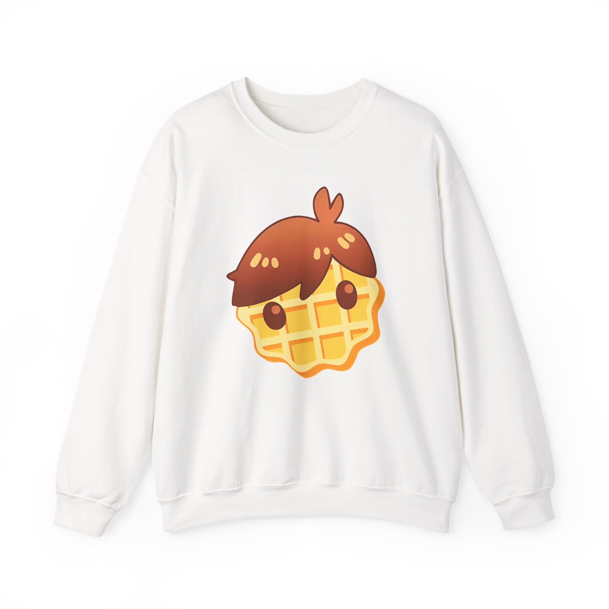 Grian Waffle Head Unisex Heavy Blendâ„¢ Crewneck Sweatshirt