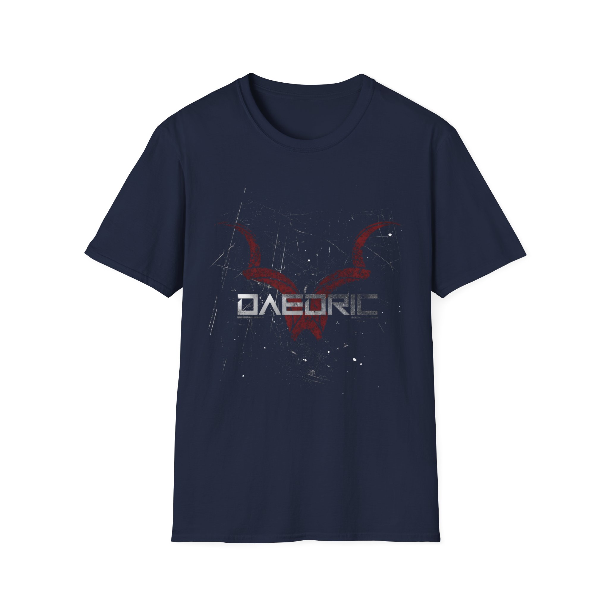 Daedric Eroded Logo Unisex Softstyle T-Shirt