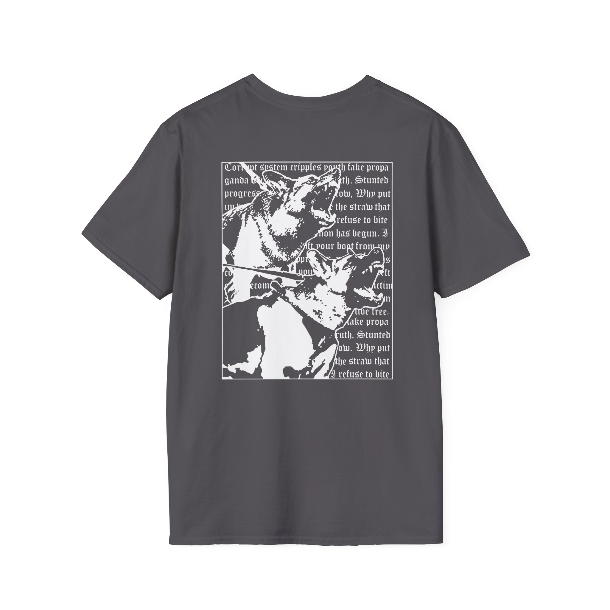 Jesus Piece Tortured Unisex Softstyle T-Shirt