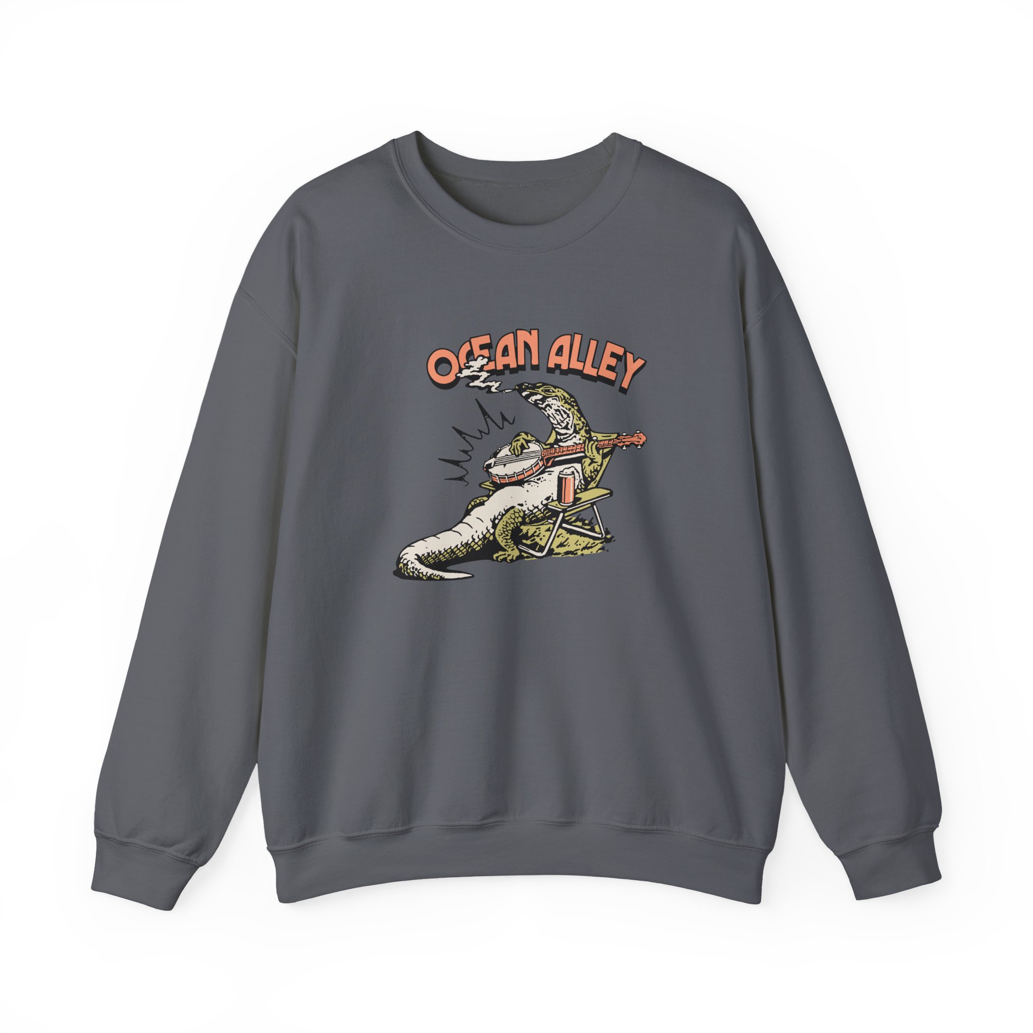 Ocean Alley Lizard Unisex Heavy Blendâ„¢ Crewneck Sweatshirt