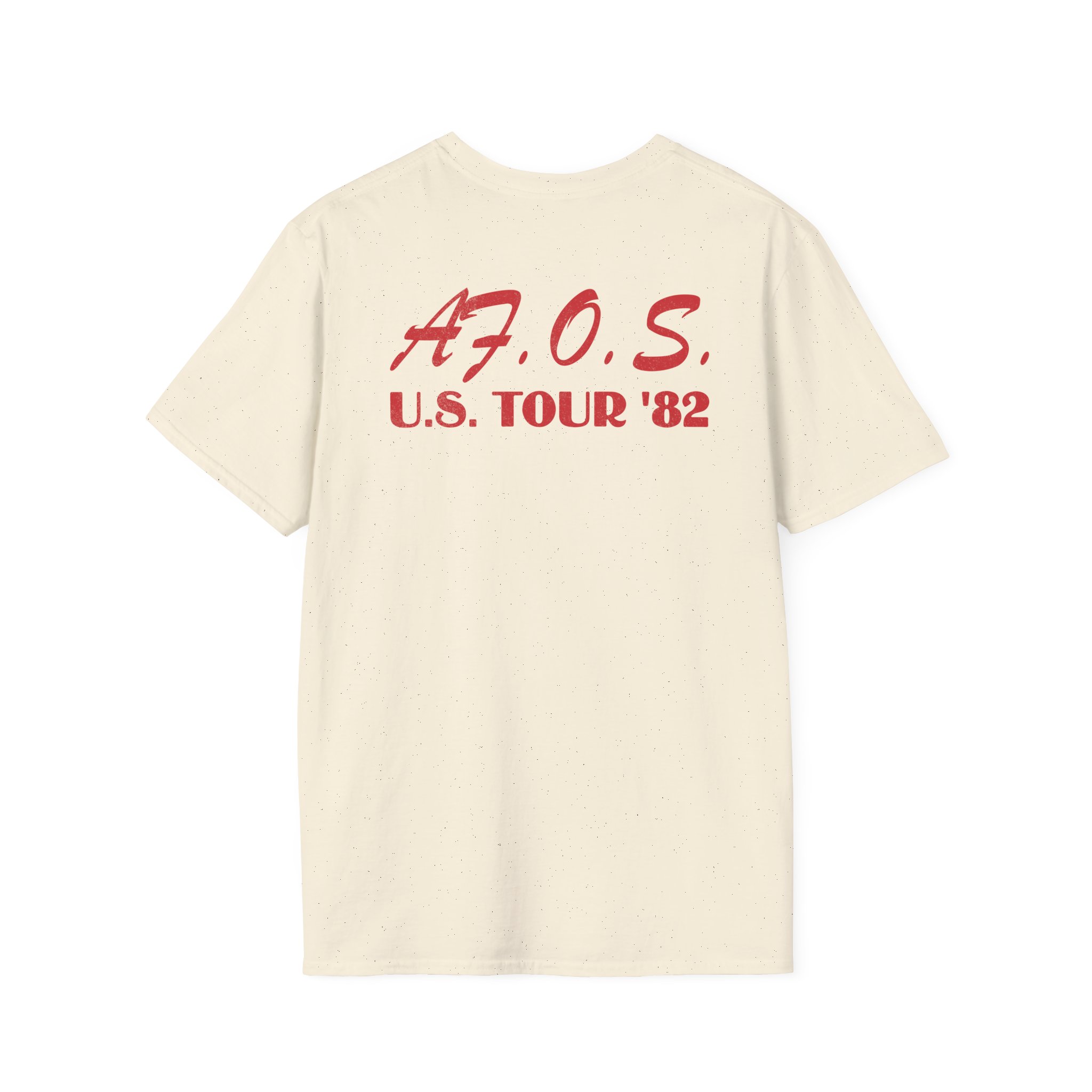 A Flock of Seagulls Us 1982 Tour Unisex Softstyle T-Shirt