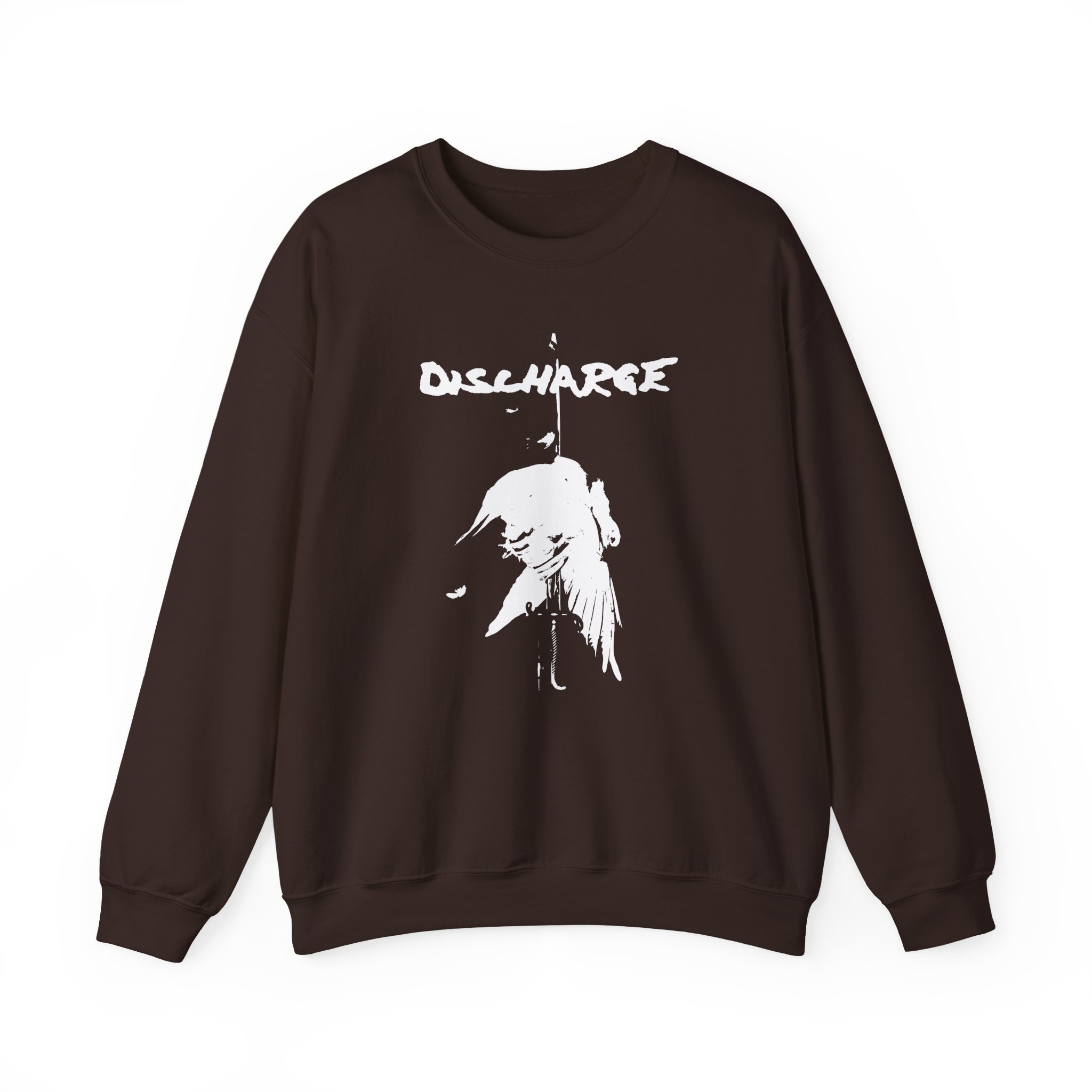 Discharge Never Again Unisex Heavy Blendâ„¢ Crewneck Sweatshirt
