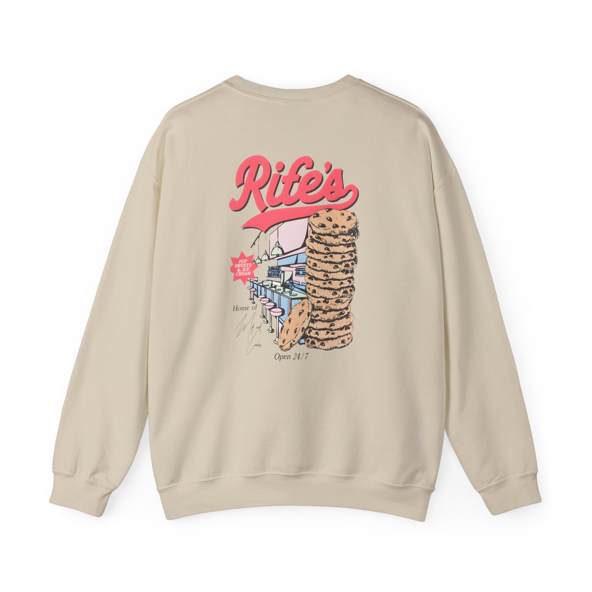 Matt Rife Diner Unisex Heavy Blendâ„¢ Crewneck Sweatshirt
