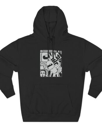 Poofesure Three-Panel Fleece Hoodie
