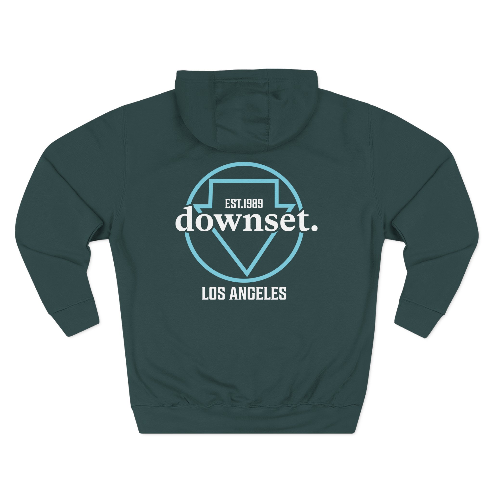 Downset Three-Panel Fleece Hoodie