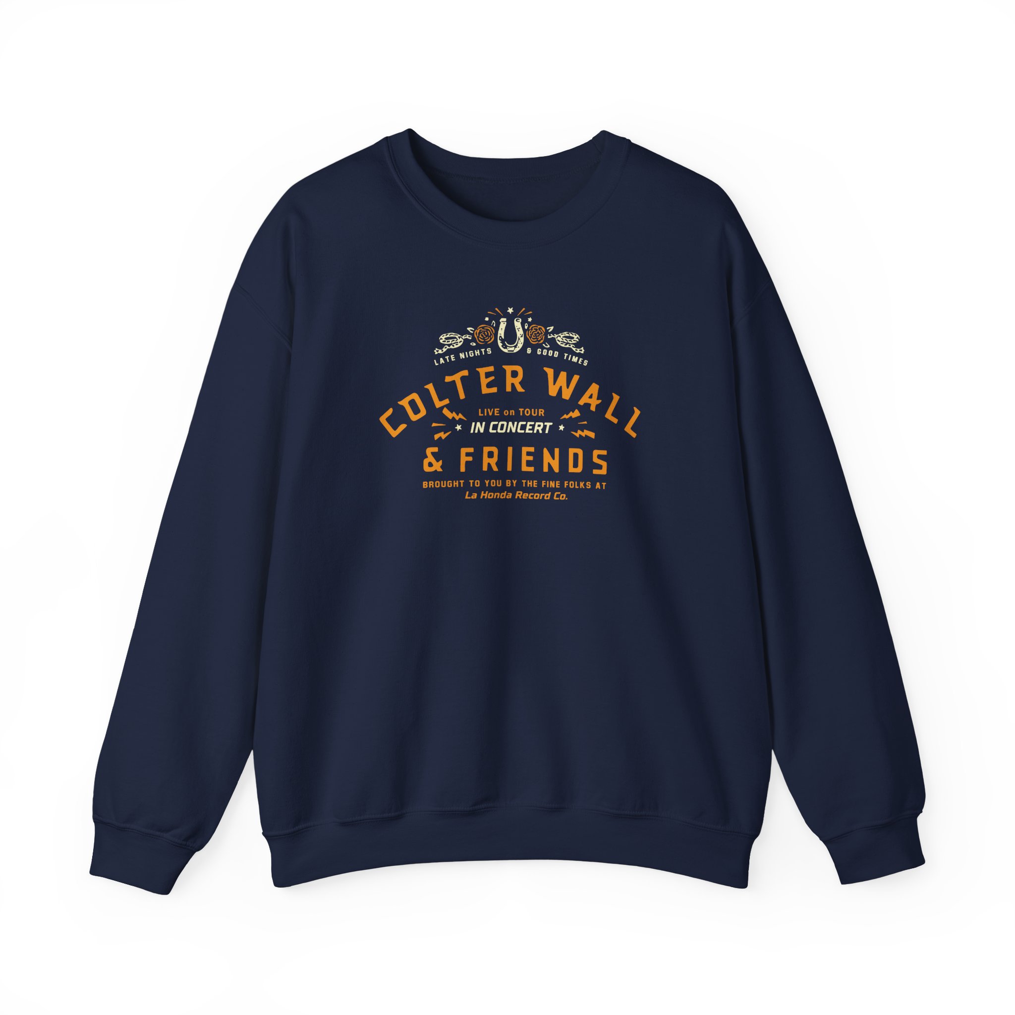 Colter Wall & Friends In Concert Unisex Heavy Blendâ„¢ Crewneck Sweatshirt