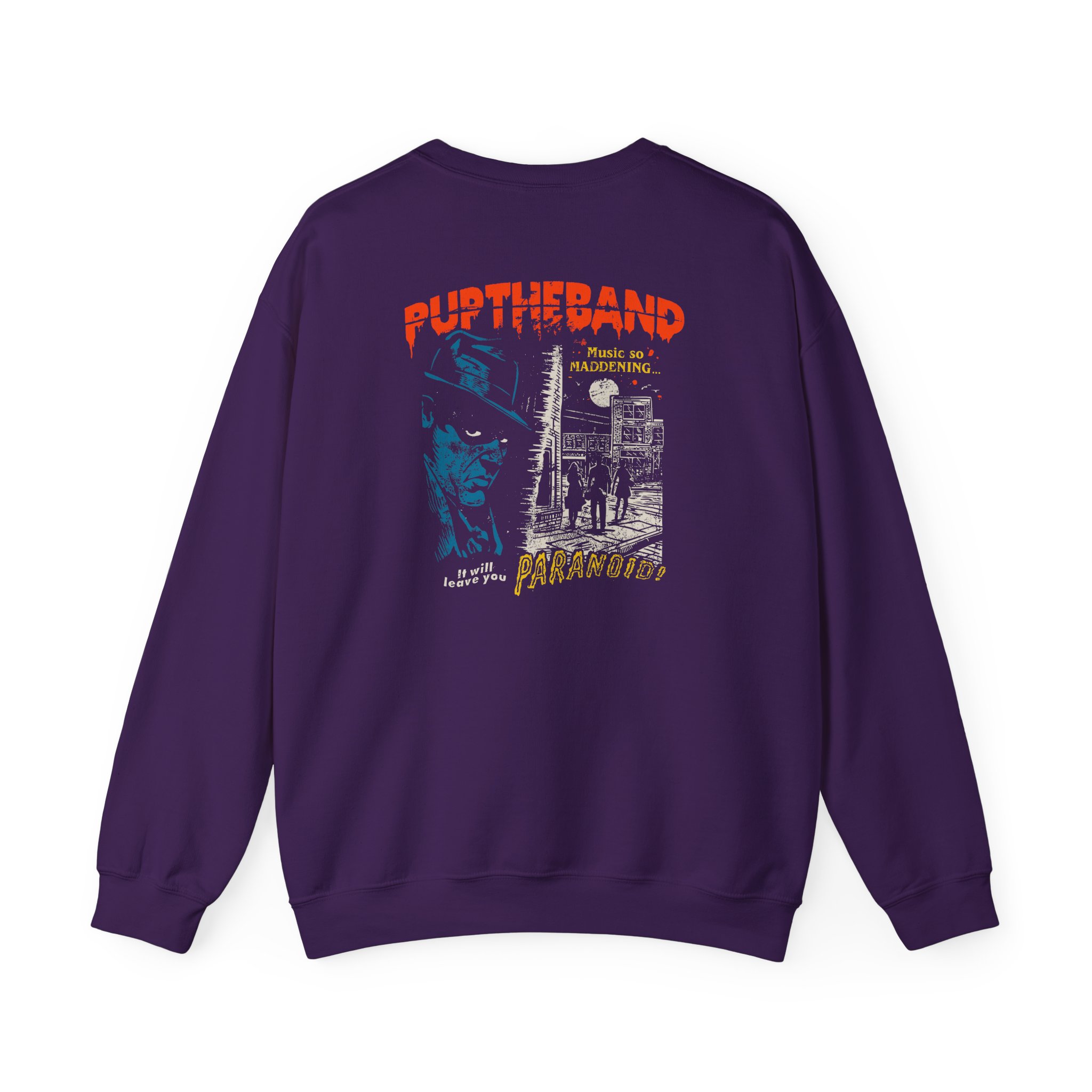 Pup Paranoid Unisex Heavy Blend Crewneck Sweatshirt