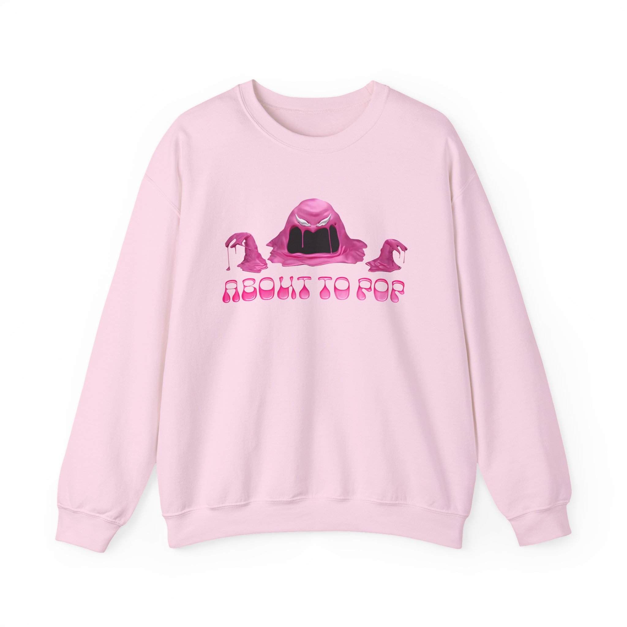 Kim Petras Bubblegum Monster Unisex Heavy Blendâ„¢ Crewneck Sweatshirt