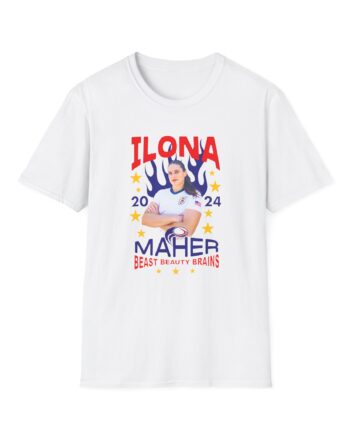 Ilona Maher Spangled Banner Unisex Softstyle T-Shirt