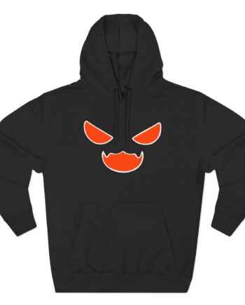 Aphmau Pumpkin Cat Three-Panel Fleece Hoodie