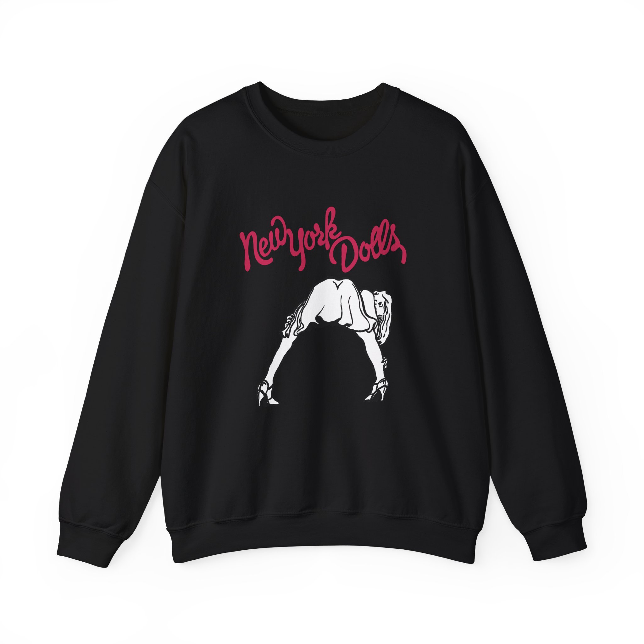 New York Dolls Lipstick Girl Unisex Heavy Blendâ„¢ Crewneck Sweatshirt