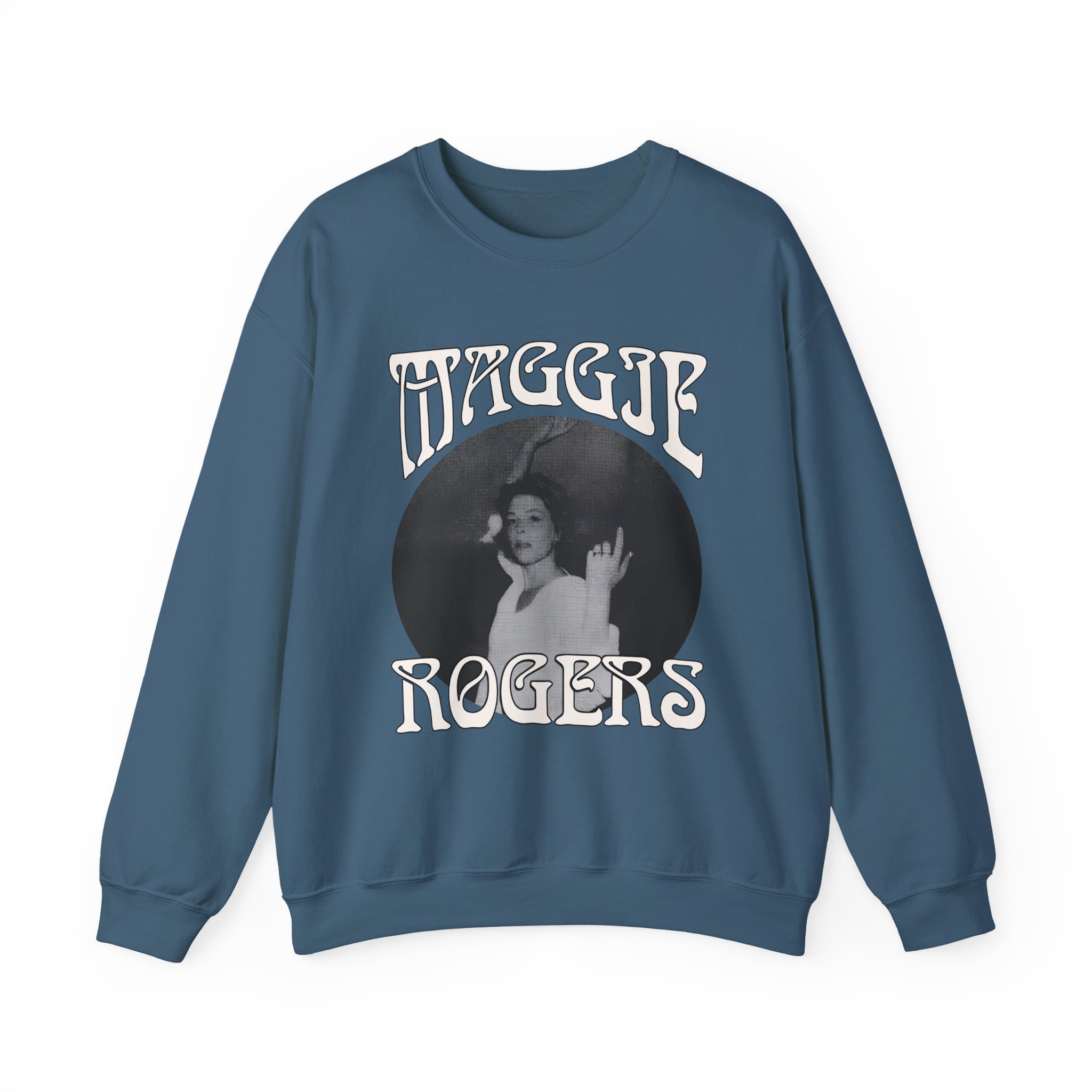 Maggie Rogers 70's Unisex Heavy Blendâ„¢ Crewneck Sweatshirt
