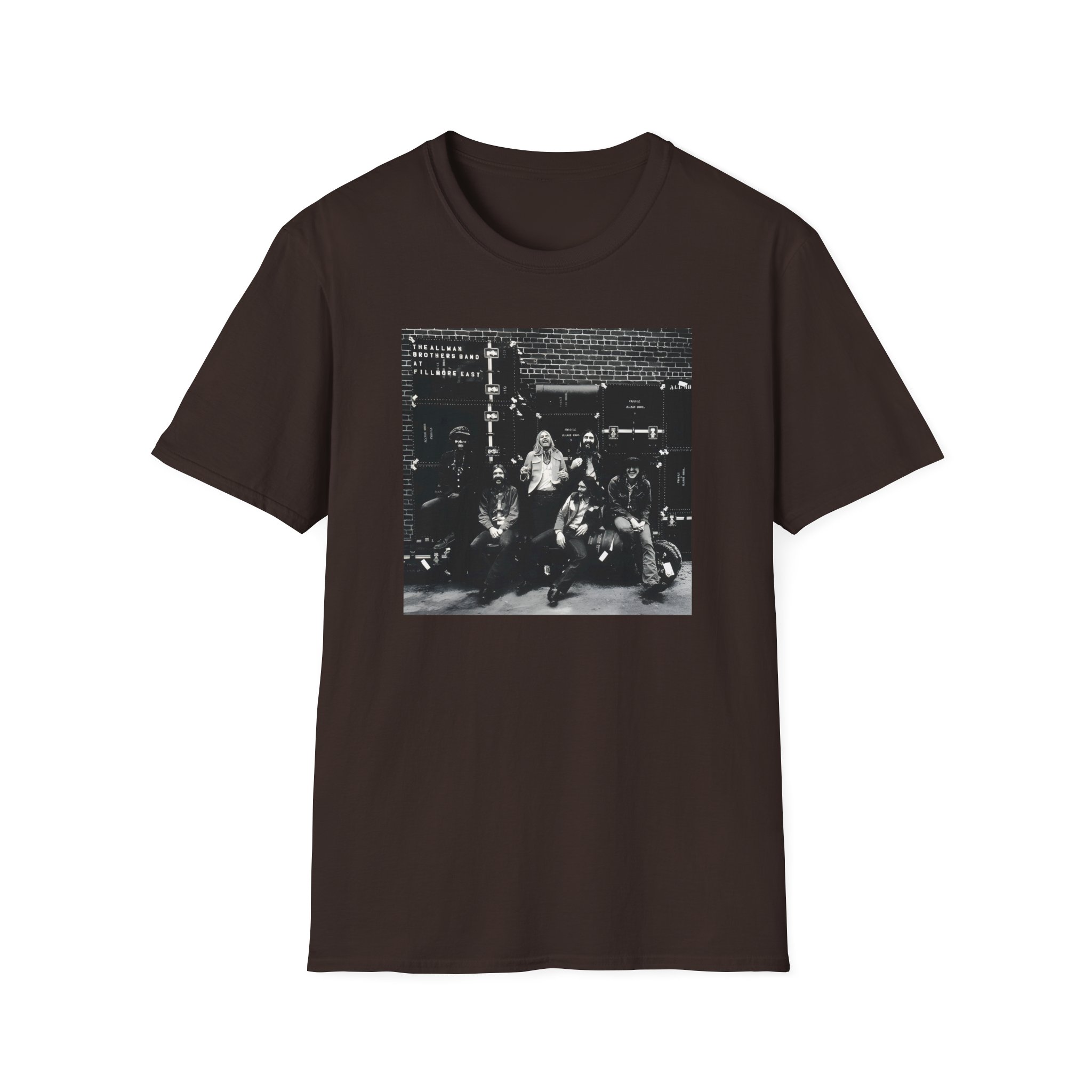 The Allman Brothers Band Fillmore East Unisex Softstyle T-Shirt