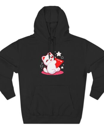 Aphmau Creator Cat Three-Panel Fleece Hoodie